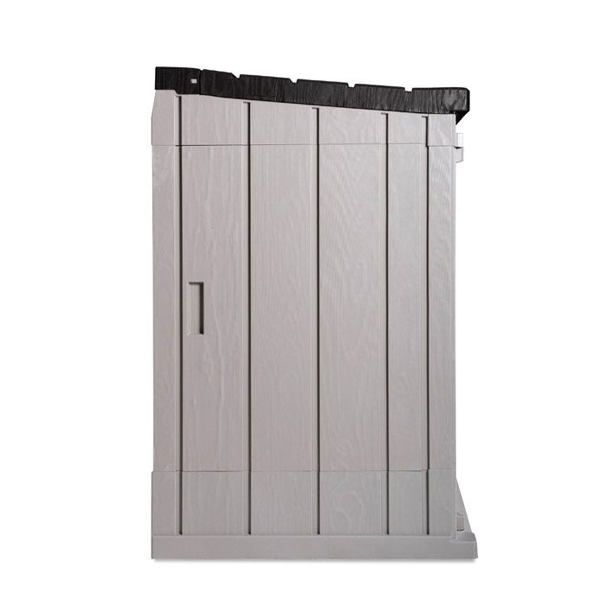 Toomax StoraWay Plus XL 44 Cu Ft Storage Shed, Taupe Grey/Anthracite (For Parts) - VMInnovations