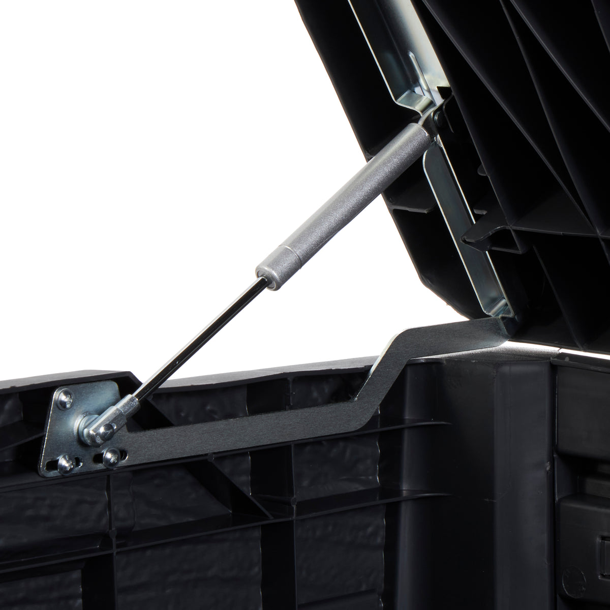 Toomax Deck Patio Storage Box Bin Bench Waterproof, 145Gal (Anthracite) (Used)