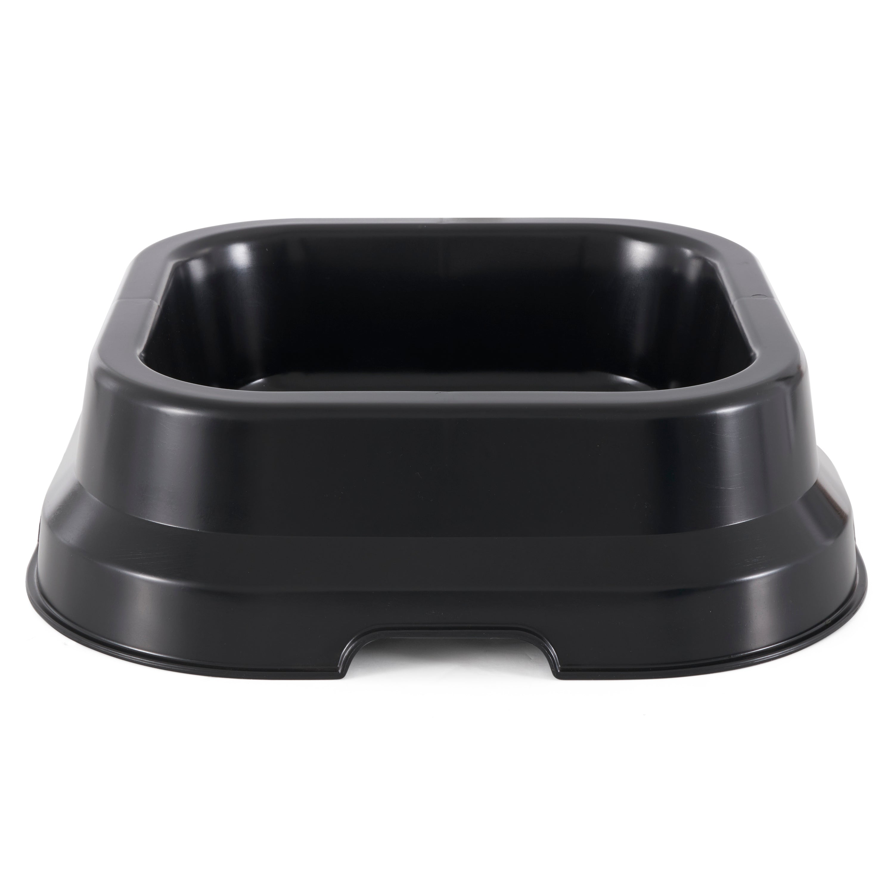 Little Giant MP10BLACK Salt Lick and Mineral Block 10 Quart Plastic Pan, Black - VMInnovations