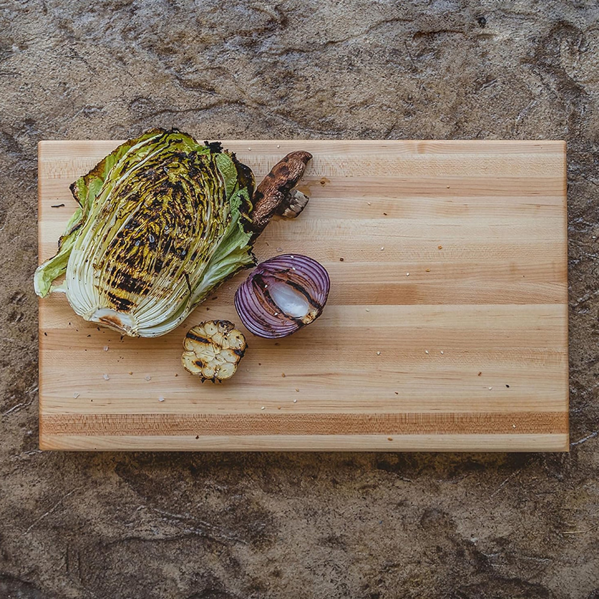 John Boos Maple Wood Edge Grain Cutting Board 18" x 12" x 2.25" (Used) - VMInnovations