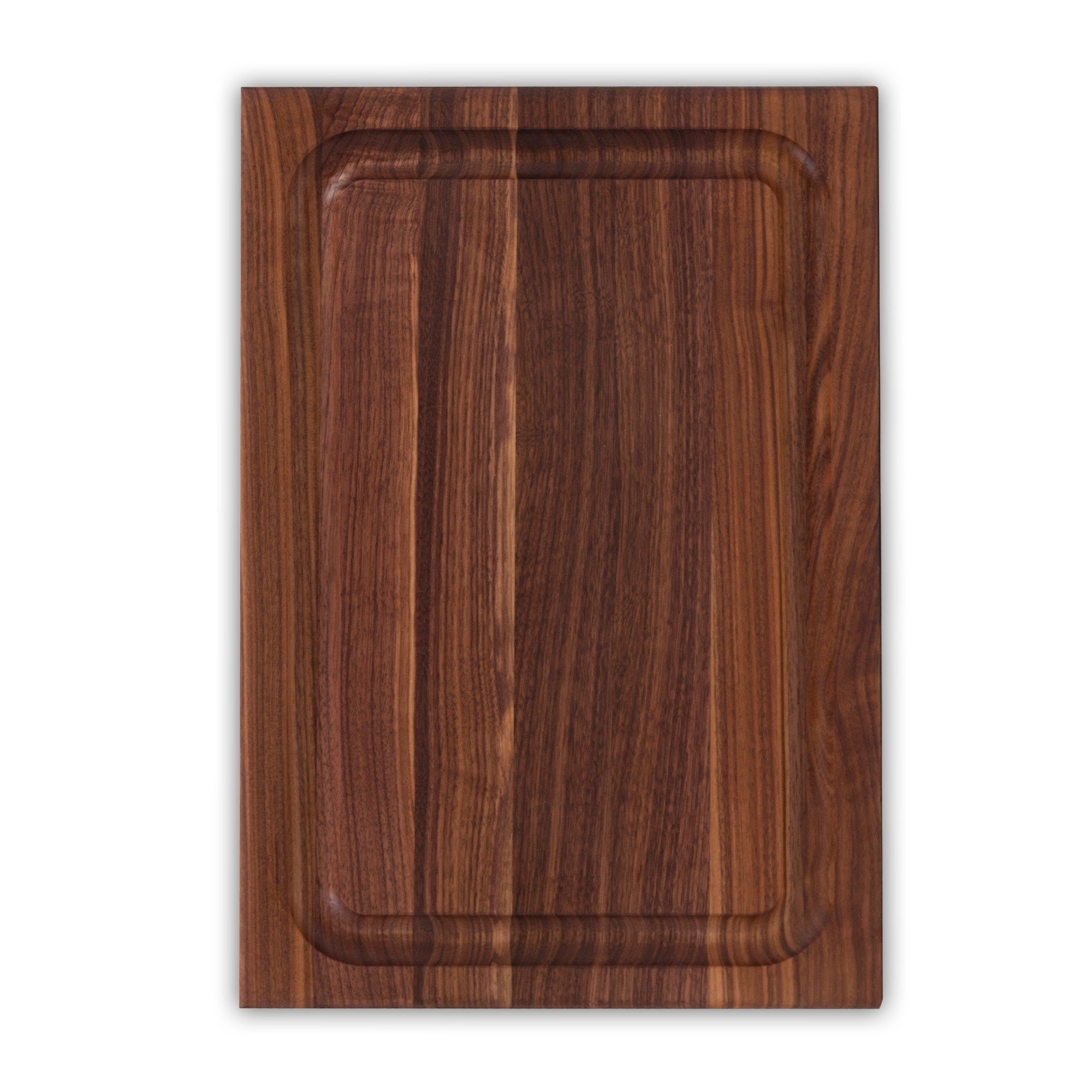 John Boos Reversible 18" BBQ Carving Cutting Board w/ Juice Groove, Walnut(Used) - VMInnovations