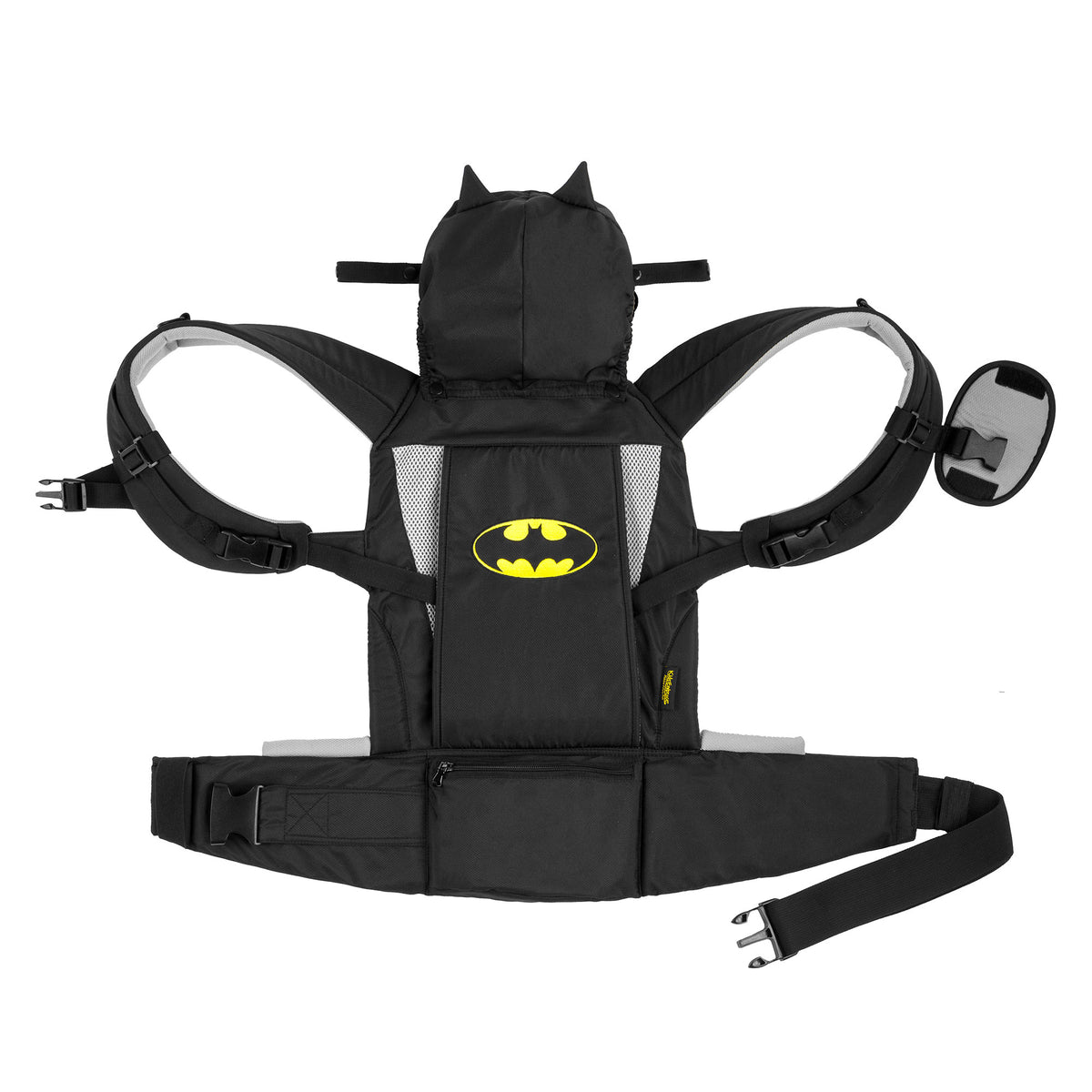 KidsEmbrace DC Comic Baby Toddler Adjustable Carrier Backpack with Hood - VMInnovations