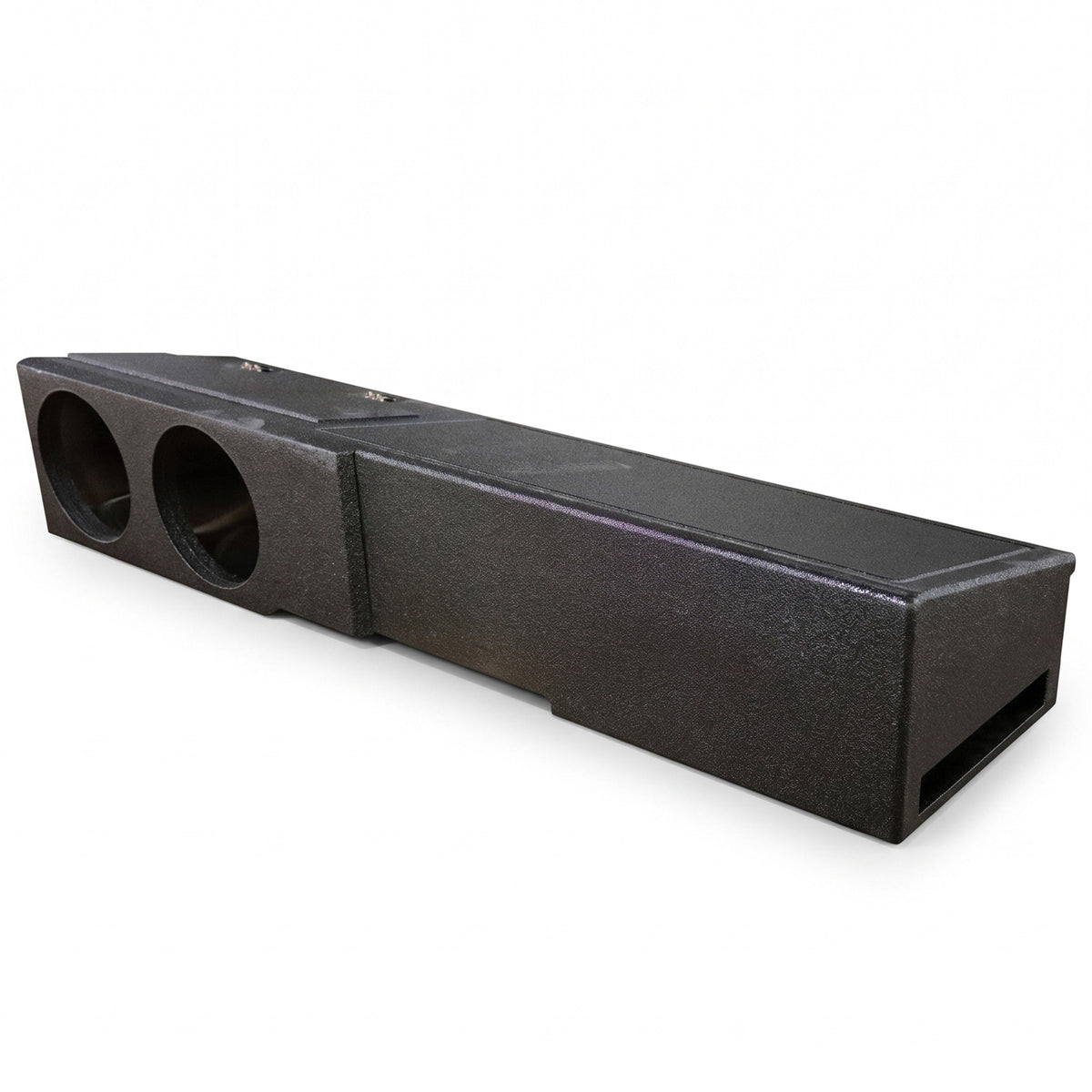 QPower 8 Inch Dual Port Subwoofer Box for GMC and Chevy Crew Cab (Used)