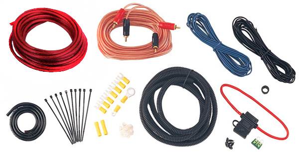 BOSS KITZERO 10-Gauge Ga Car Audio Amplifier Amp Wiring Installation Kit + RCA