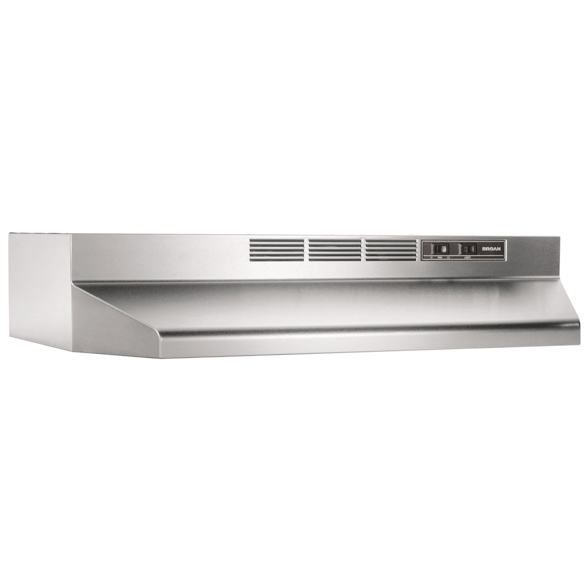 Broan-NuTone 42" Under Cabinet Ductless Range Hood w/ Fan-Stainless Steel(Used)