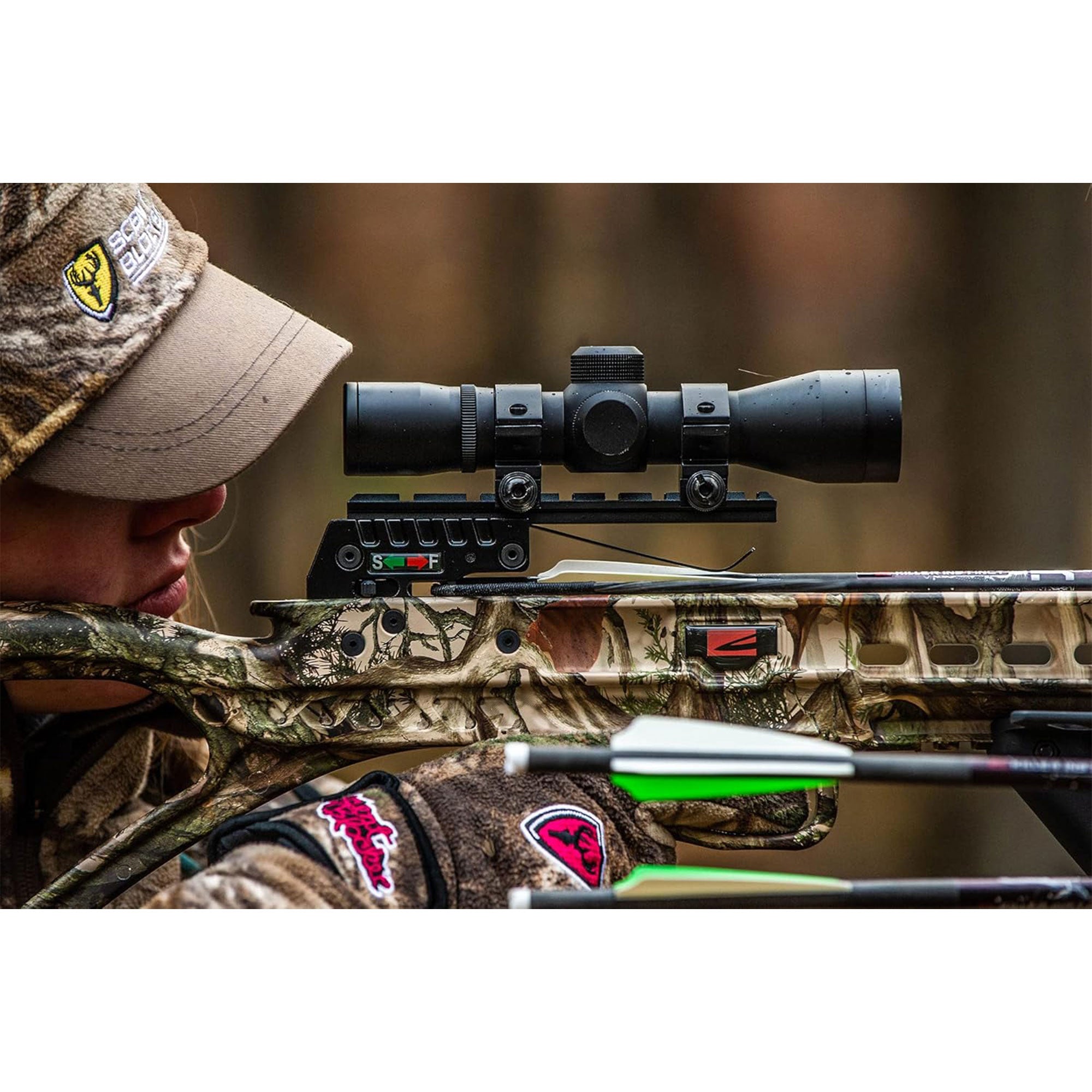 Killer Instinct MSCKI-1065-6 HYPR Lite 20 Inch Carbon Crossbow Bolts (6 Pack) - VMInnovations