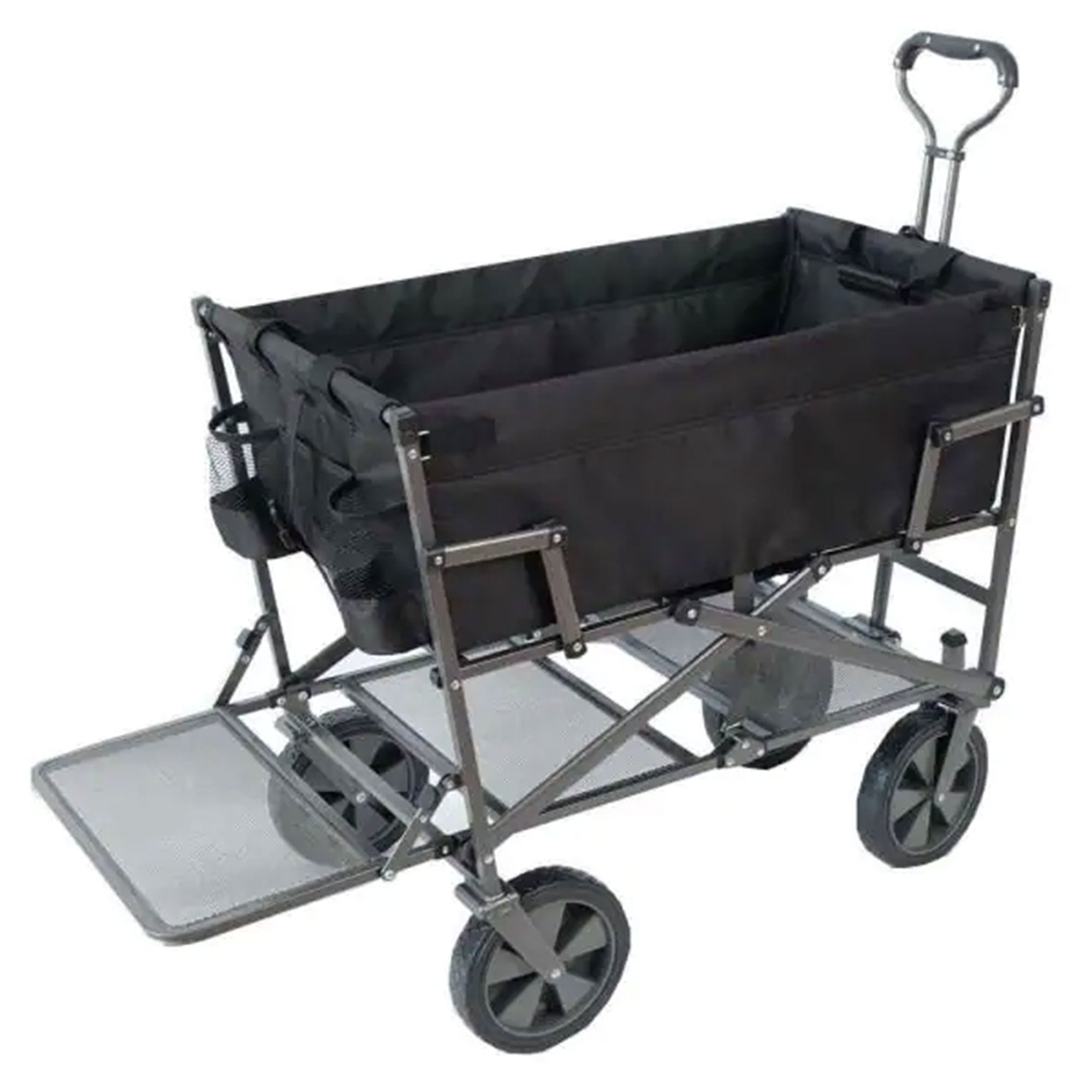 Mac Sports Collapsible Folding Frame Outdoor Utility Wagon Cart (Open Box)