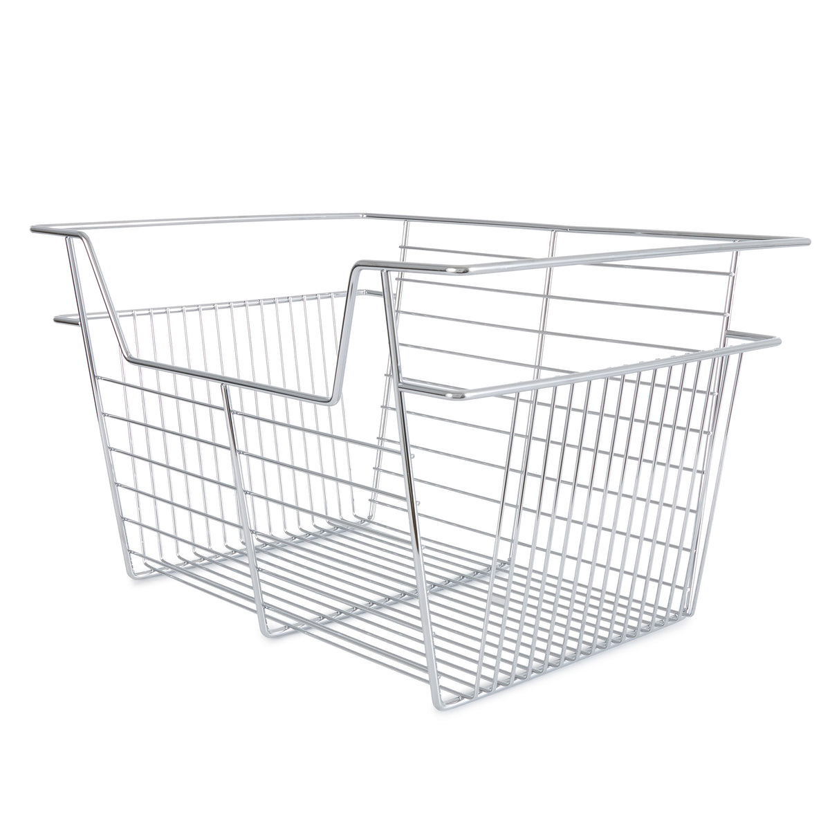 Rev-A-Shelf Sidelines CBSL-181410CR-3 18" Chrome Pullout Closet Storage Basket