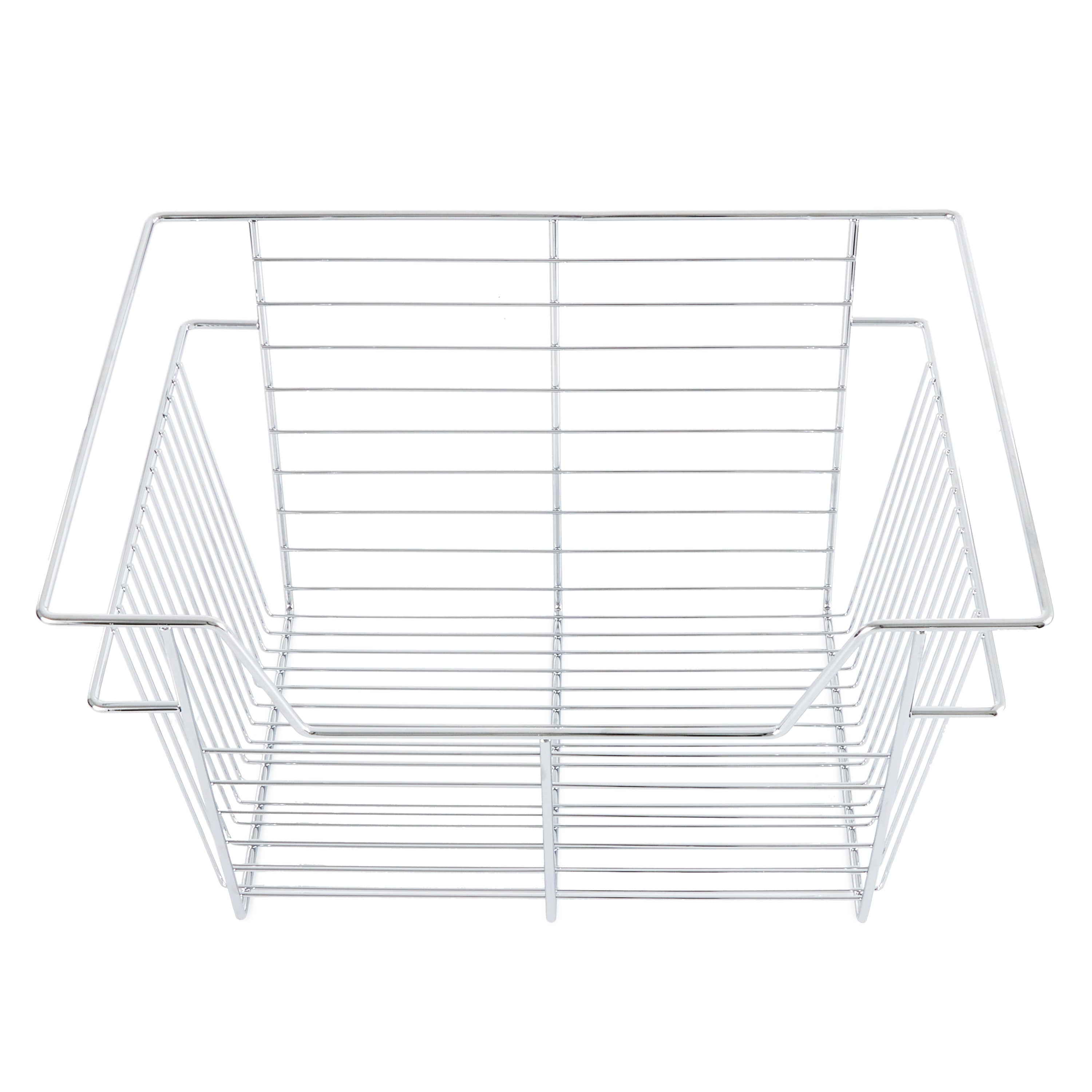Rev-A-Shelf Sidelines CBSL-181410CR-3 18" Chrome Pullout Closet Basket (3 Pack) - VMInnovations