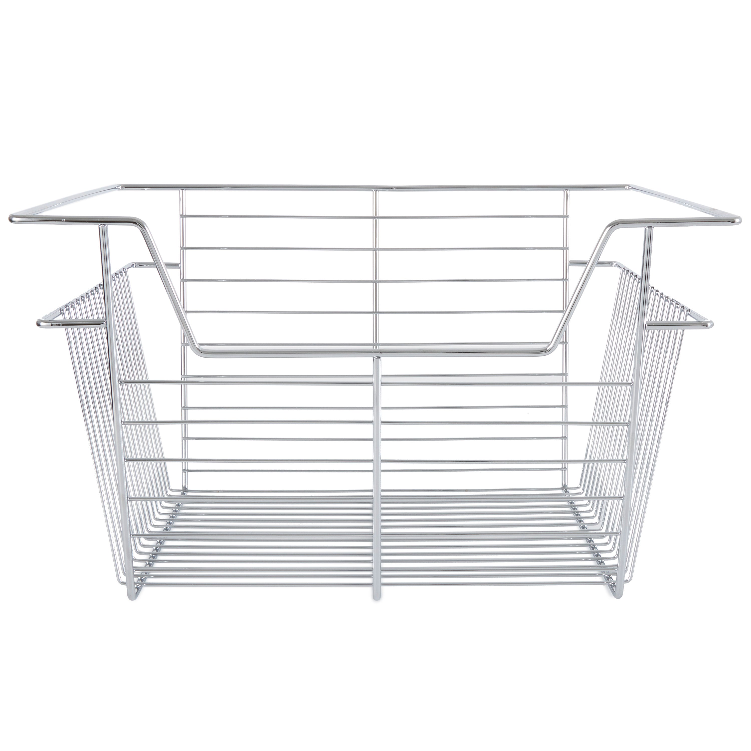 Rev-A-Shelf Sidelines CBSL-181410CR-3 18" Chrome Pullout Closet Storage Basket - VMInnovations