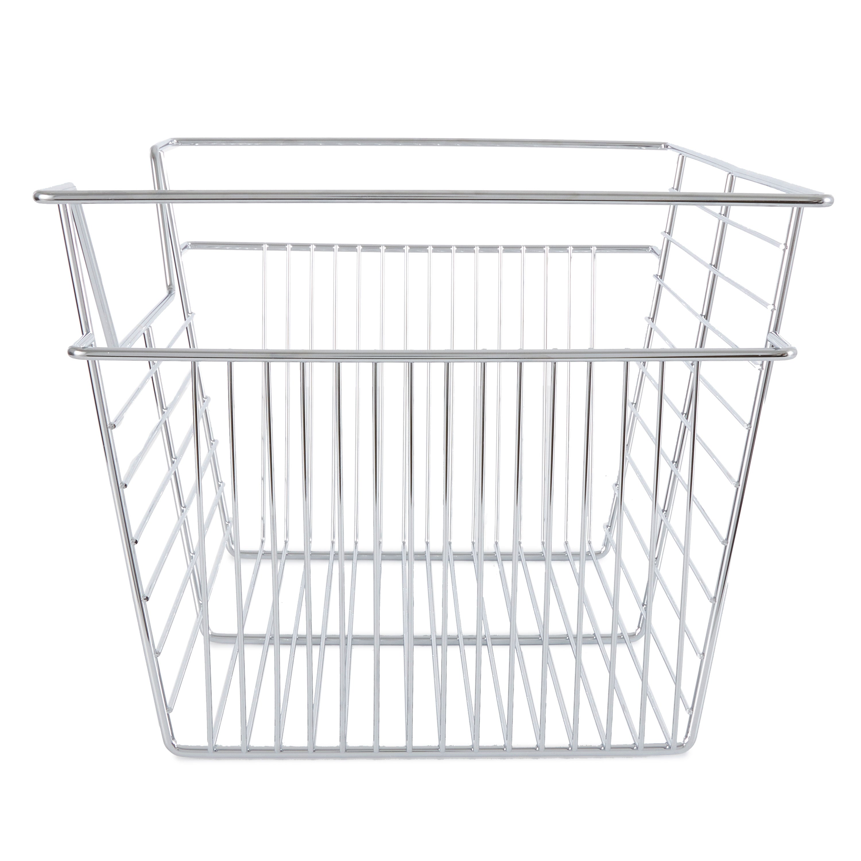 Rev-A-Shelf Sidelines CBSL-181410CR-3 18" Chrome Pullout Closet Storage Basket - VMInnovations