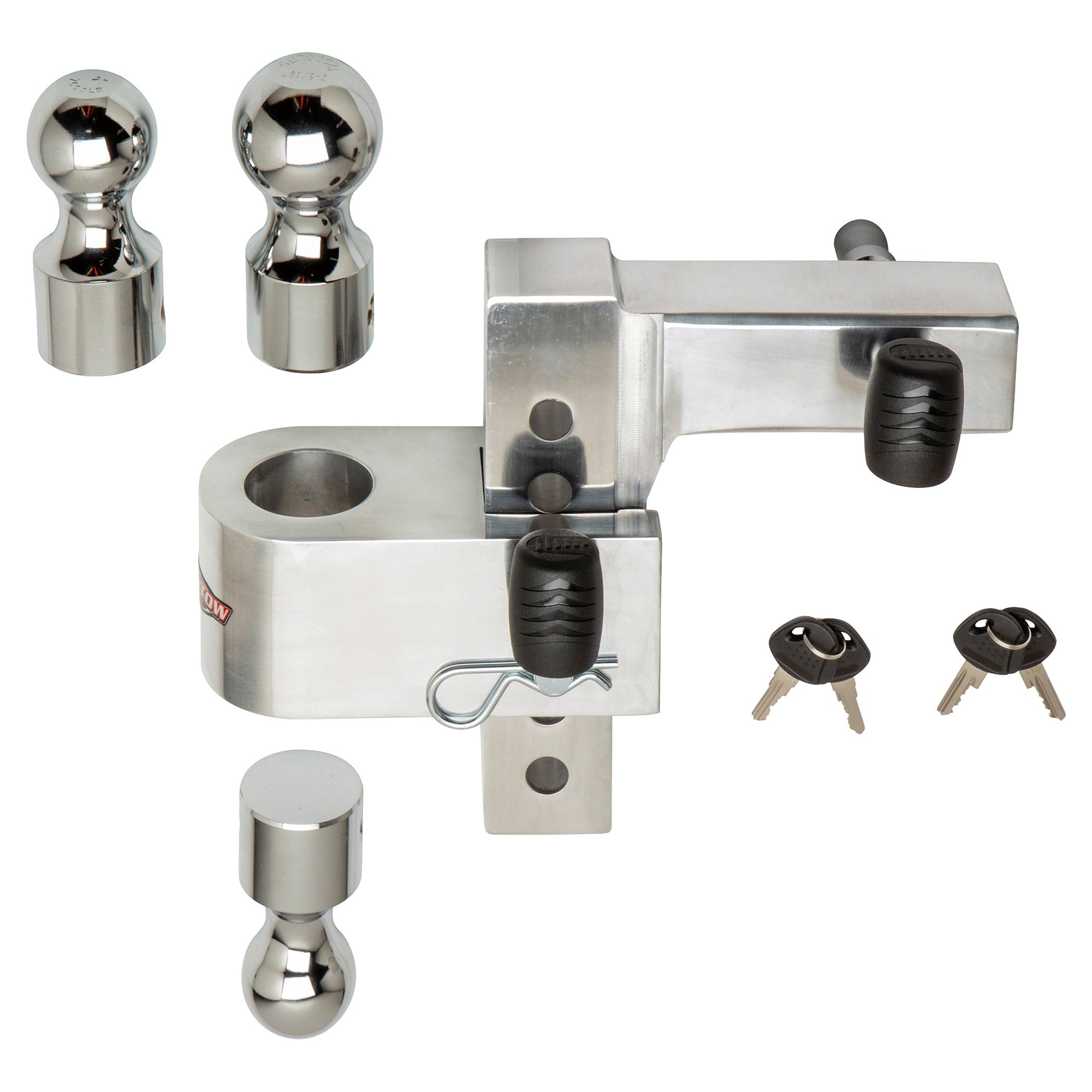 Uriah AlumaTow Adjustable Aluminum Trailer Hitch 6" Drop (Refurbished) - VMInnovations