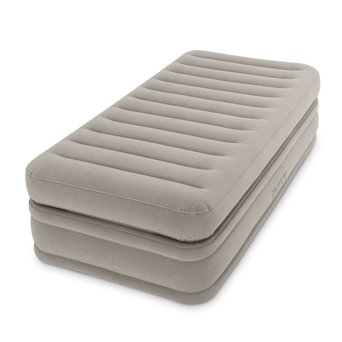 Intex Inflatable Prime Comfort Elevated Twin Airbed with Built-In Pump (3 Pack)