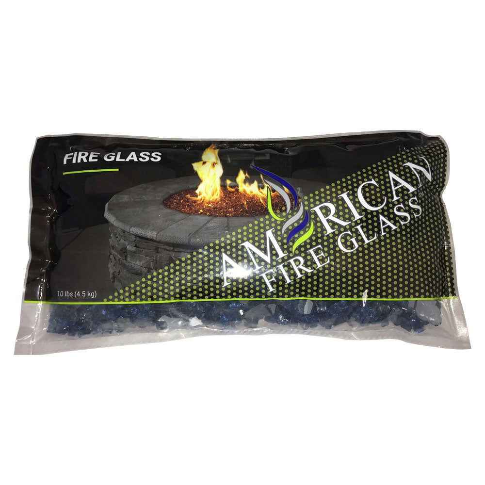 American Fire Glass 10 Pound Jar 1/2 Inch Reflective Fire Glass (Open Box)