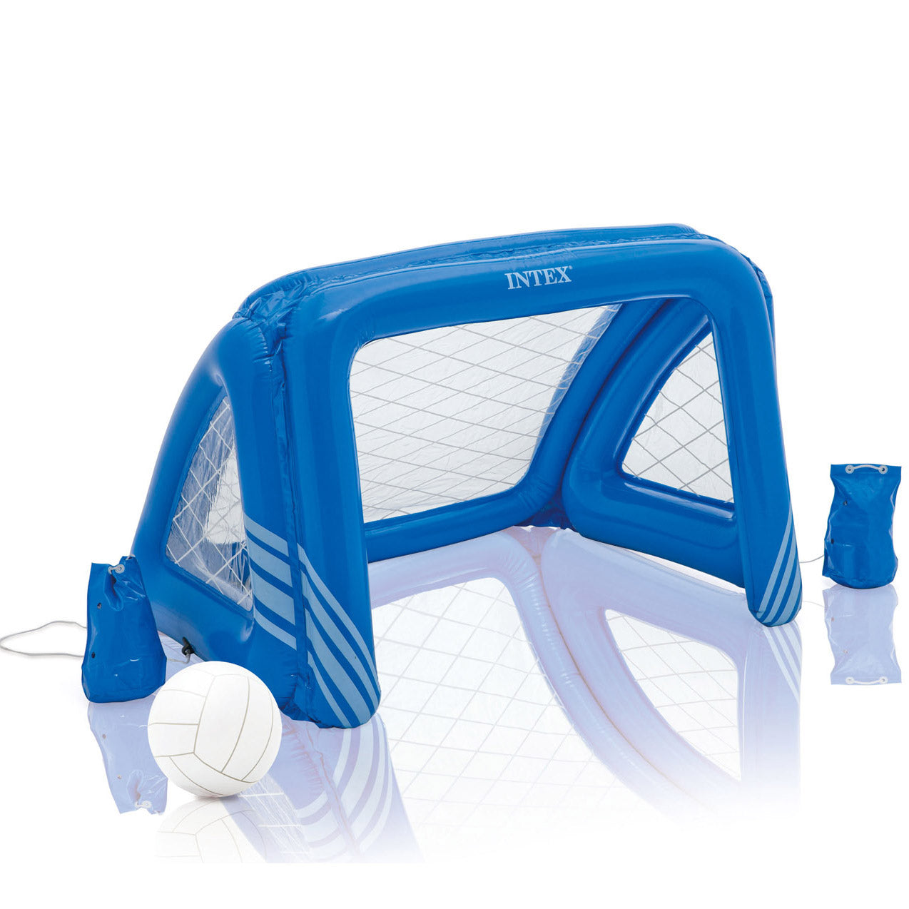 Intex Fun Goals Water Polo/Soccer Game Floating Swimming Pool Toy (Used)
