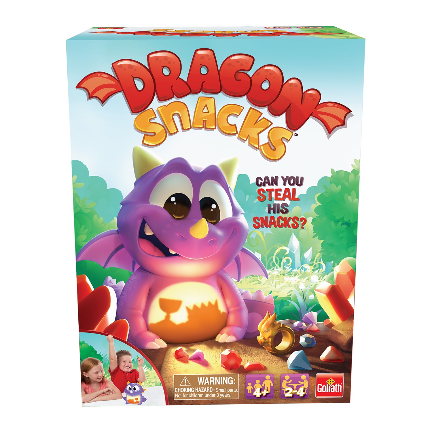 Pressman Let's Go Fishin' XL Deep Sea Edition with Goliath Dragon Snacks Game