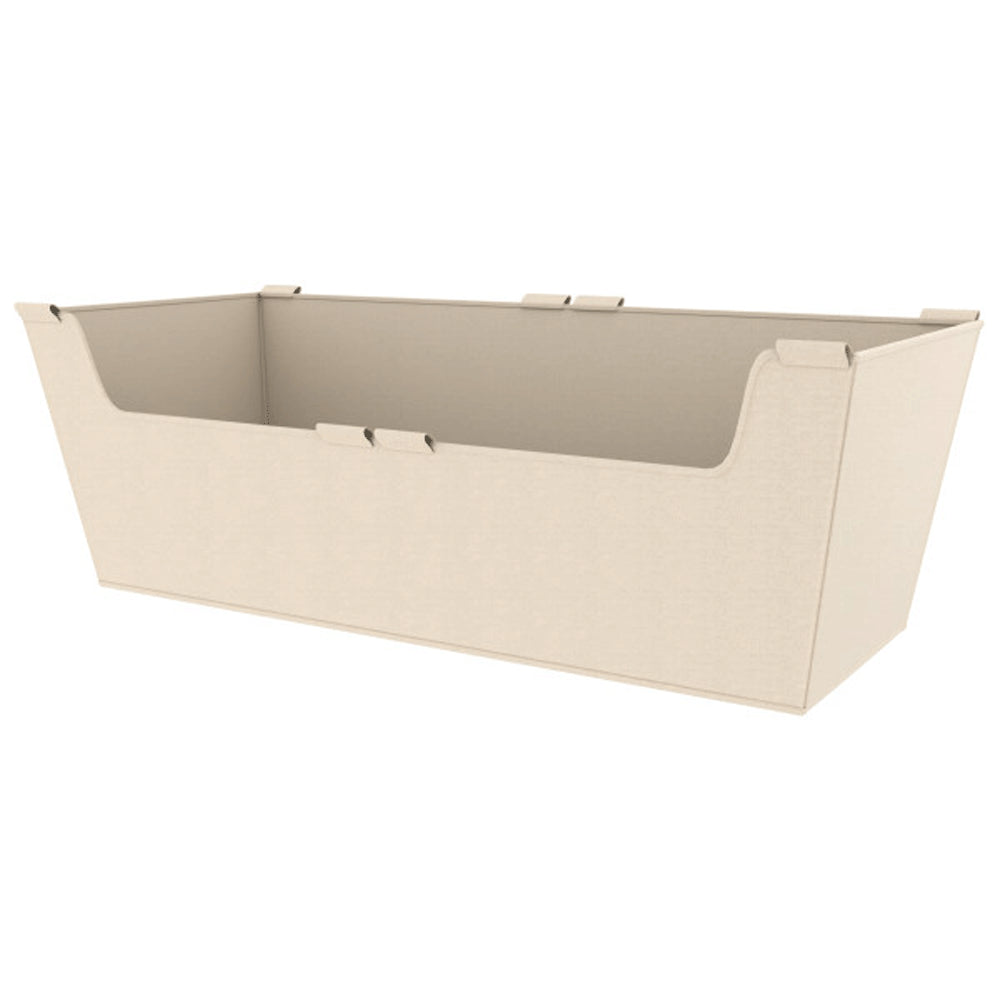 Rev-A-Shelf Sidelines CBLSL-301410-T-1 Canvas Cloth Closet Basket Liner, Tan
