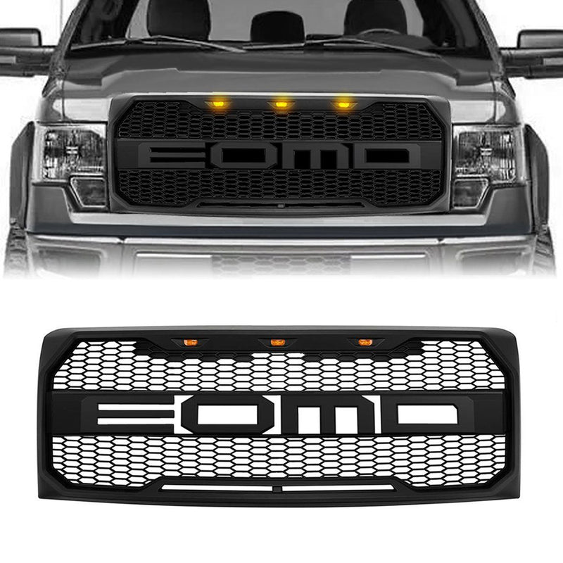 AMERICAN MODIFIED Front Grill Compatible with 09-14 Ford F150 Trucks (Open Box)