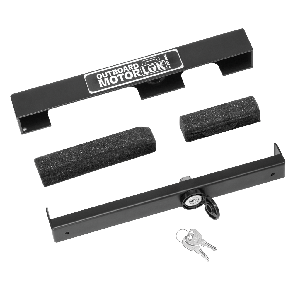 Fulton OML 0127 Universal Security Outboard Motor Lock with 2 Keys (For Parts)