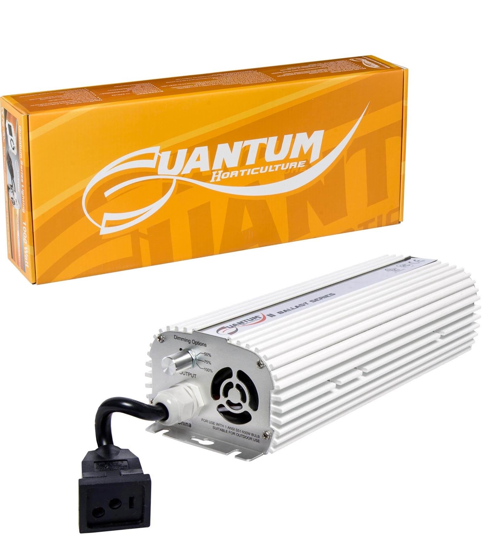 Quantum QT600 600 Watt HPS & MH Dimmable Digital Grow Light Lamp Ballast, 2 Pack - VMInnovations
