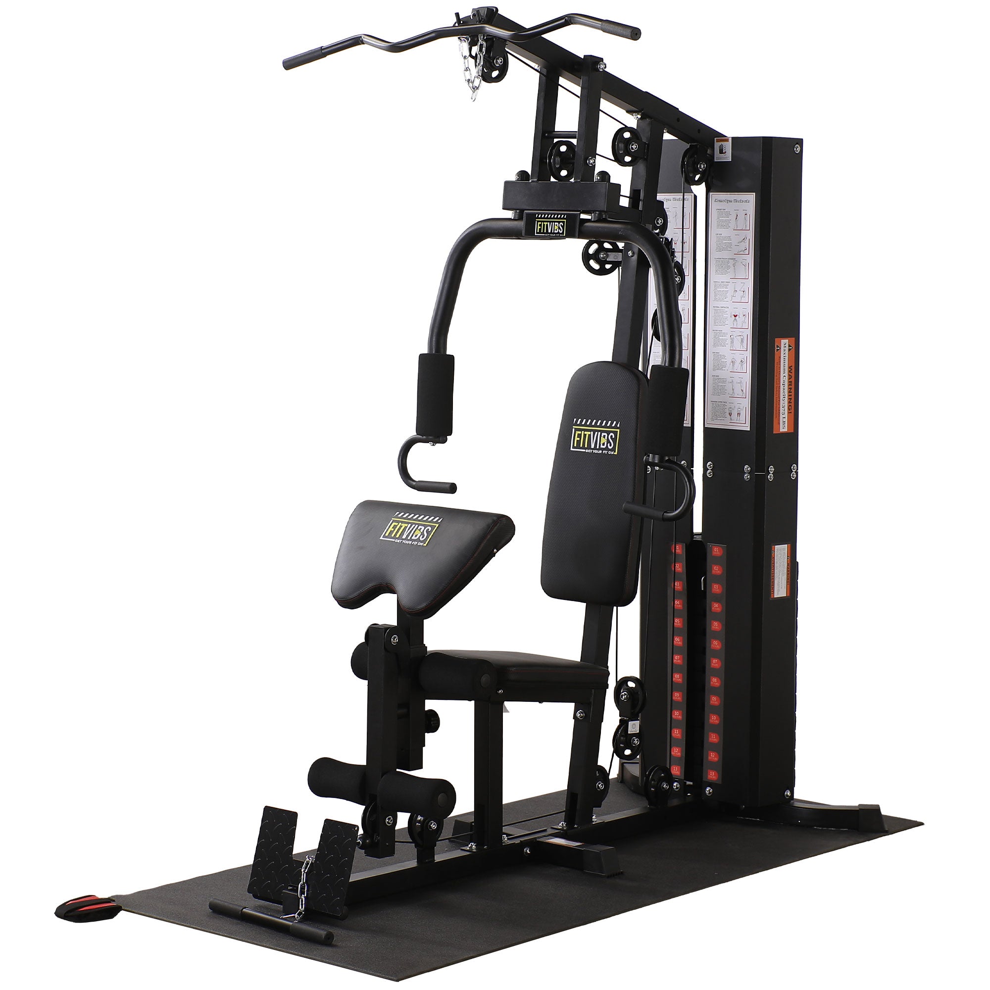 BalanceFrom Multifunctional Home Gym Workout Station Strength Training Equipment - VMInnovations