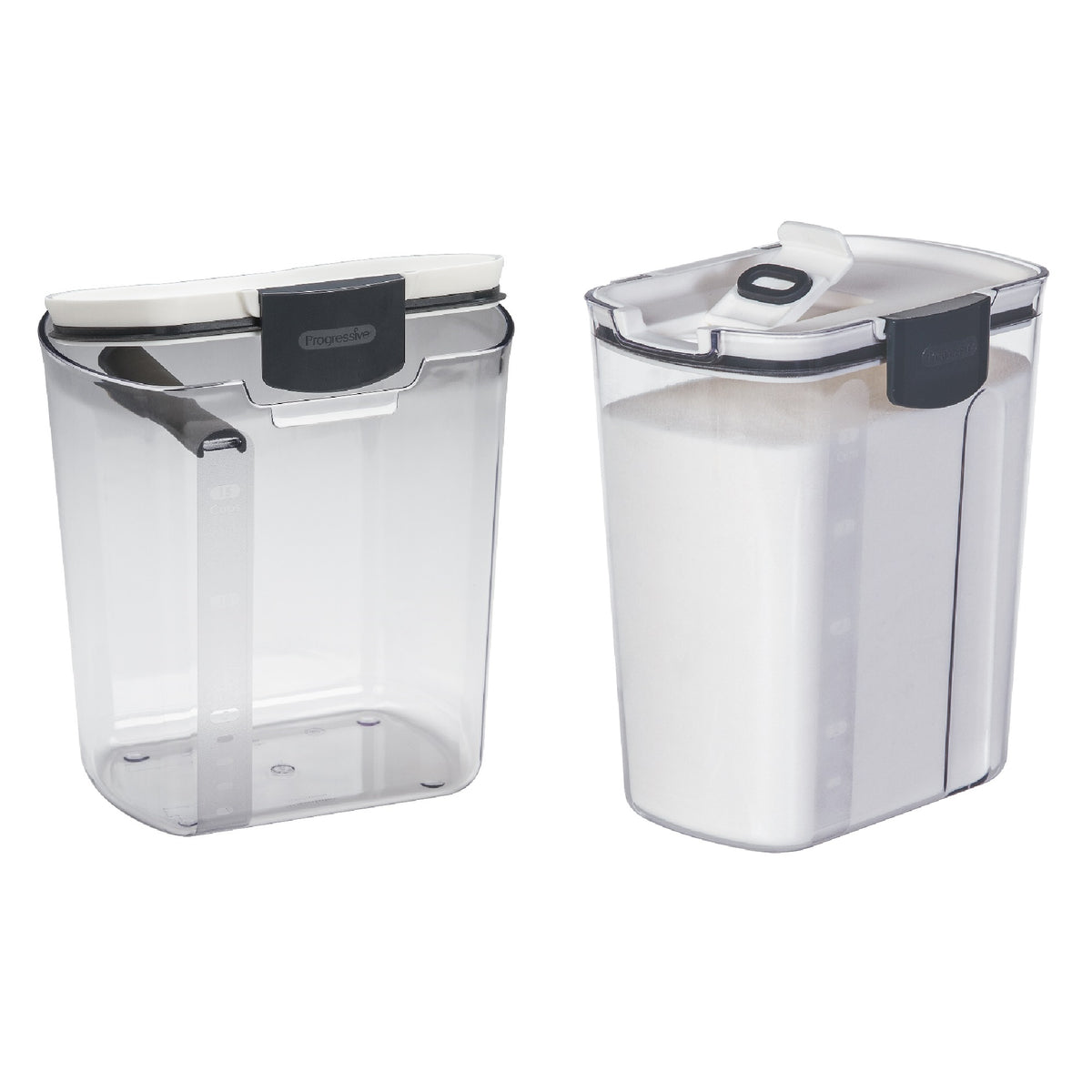 Progressive International Plastic ProKeeper 1 Flour and 1 Sugar Container