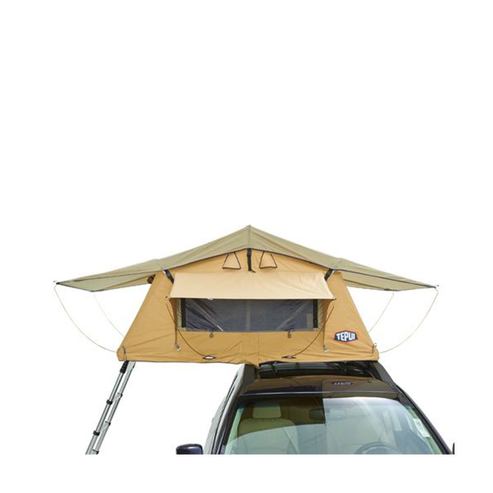 Tepui Tents Ayer Explorer Series 2 Person Durable Car Rooftop Camping Tent, Tan