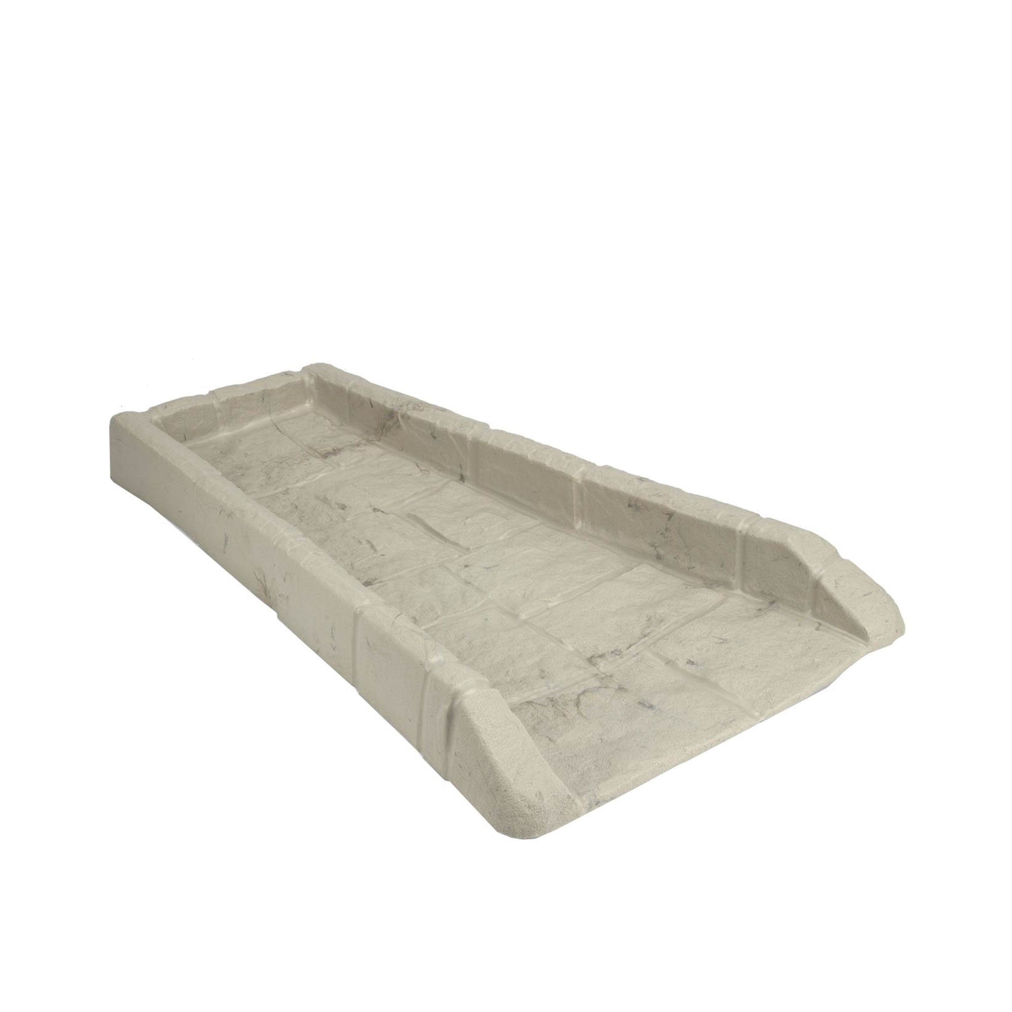 Suncast SB24 Decorative Rain Gutter Downspout Splash Block, Light Taupe(12 Pack) - VMInnovations