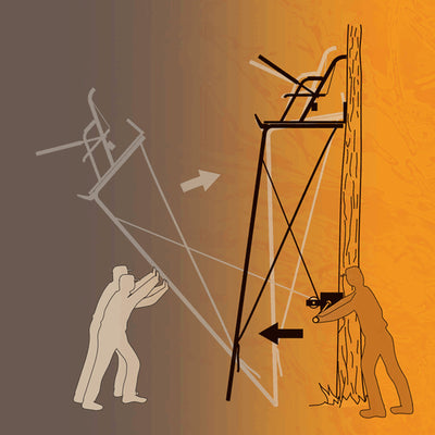 MIT-LS02 Ladderstand Tree Stand Installation Hoist w/ 25' Winch Strap (Used)