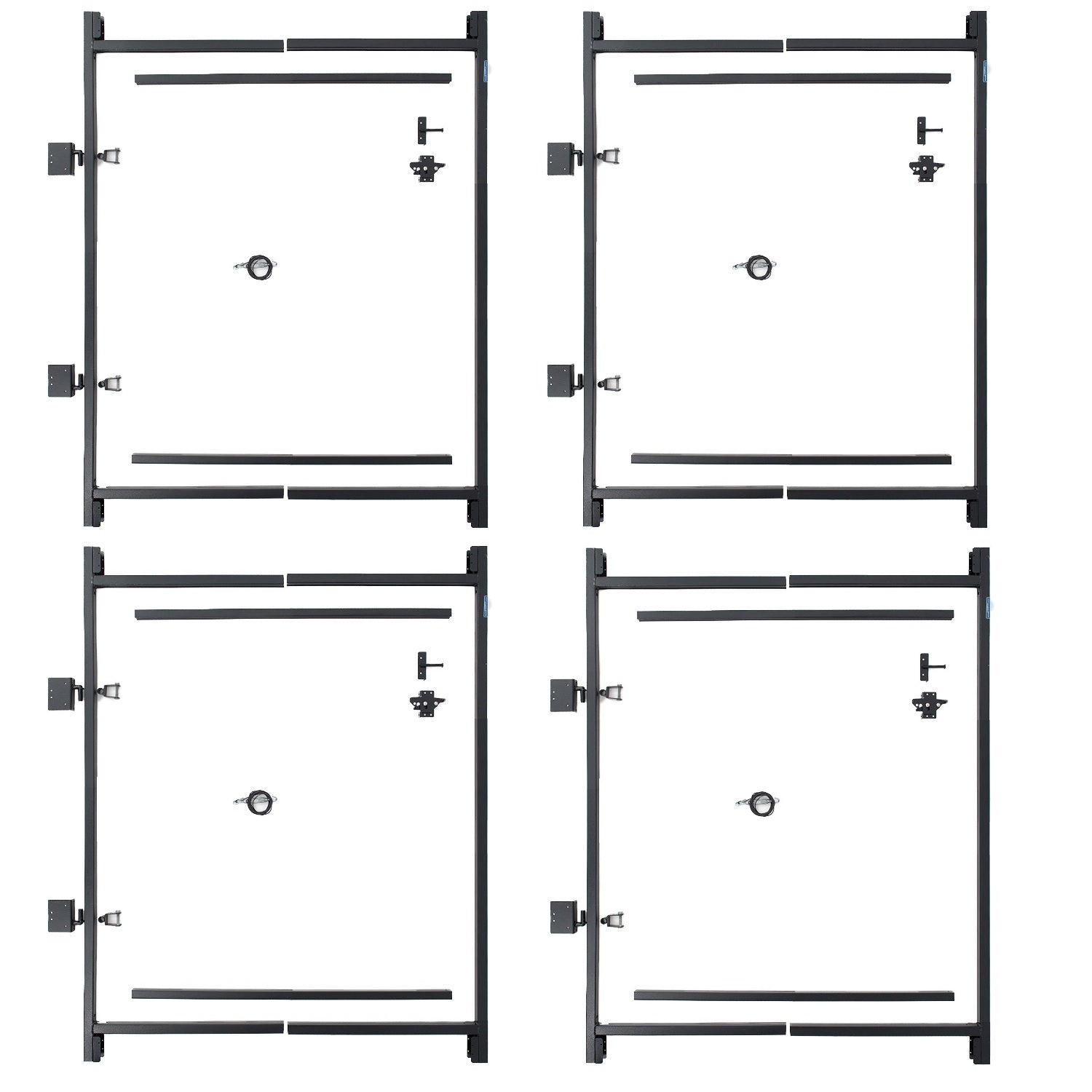Adjust-A-Gate Steel Frame Gate Kit, 36"-60" Wide Opening Up To 5' High (4 Pack)