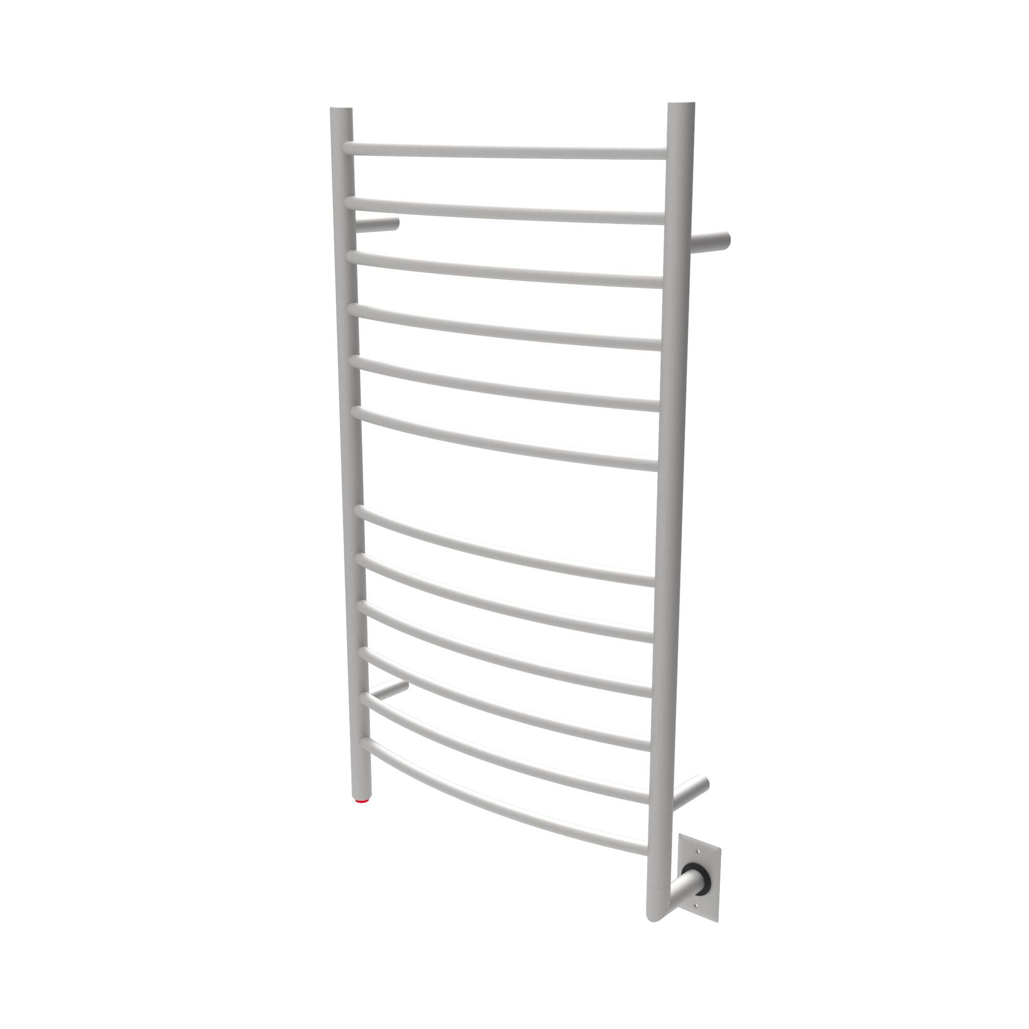 Amba Radiant Large Hardwired Curved Towel Warmer, Brushed (Open Box)