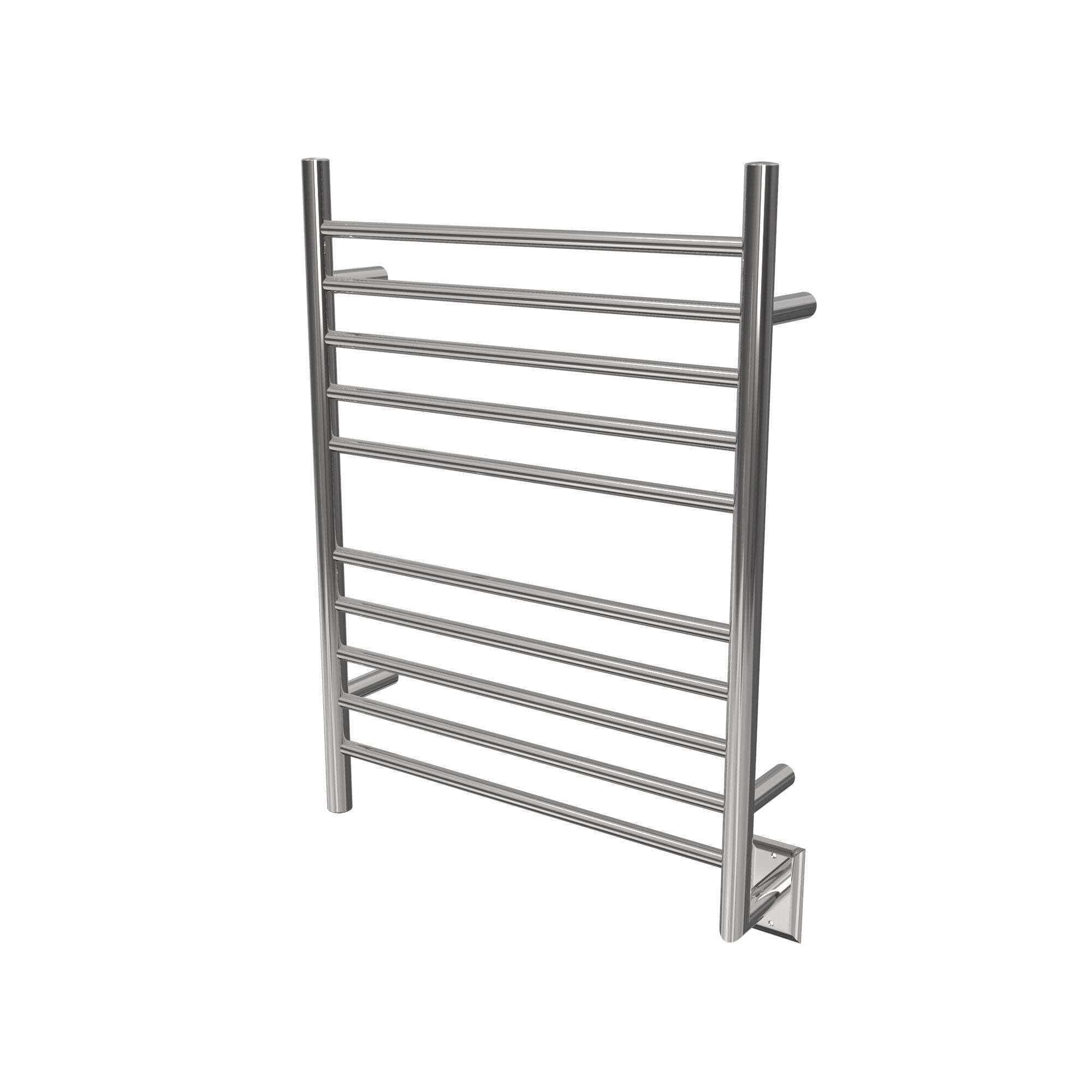 Amba Radiant 10 Bar Stainless Steel Hardwired Electric Bathroom Towel Warmer - VMInnovations