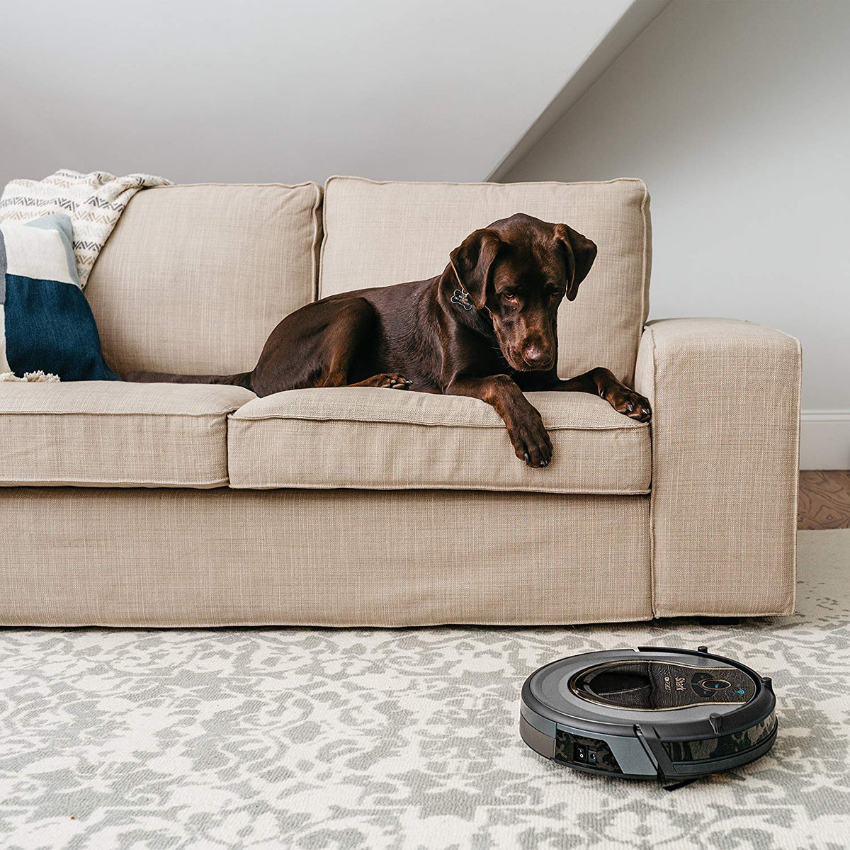 Shark RV750 Wi-Fi Smart Sensor ION Robot Vacuum Cleaner (Refurbished) (Damaged)