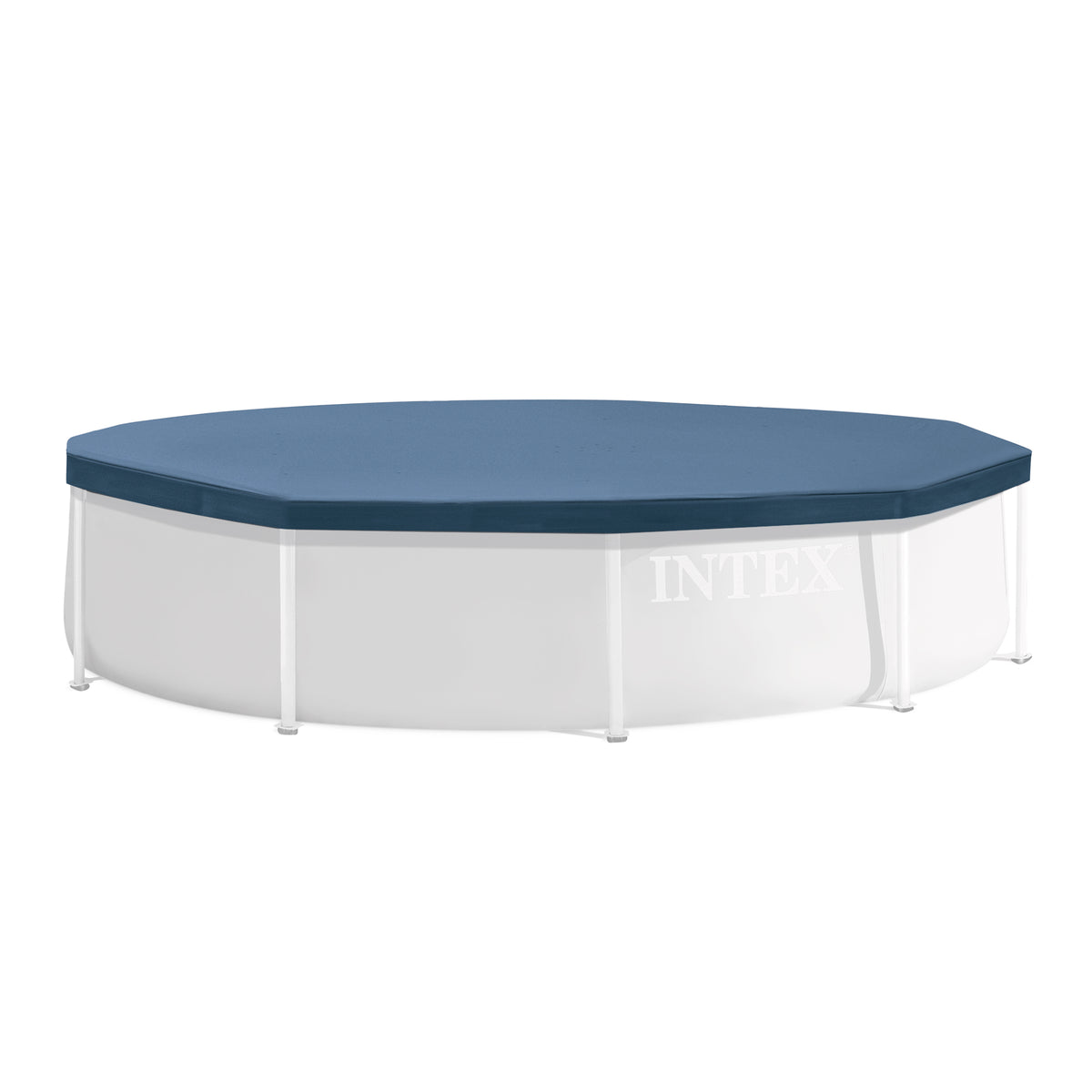 Intex 15' Round Above Ground Swimming Pool Cover, (Pool Cover Only)(Open Box)