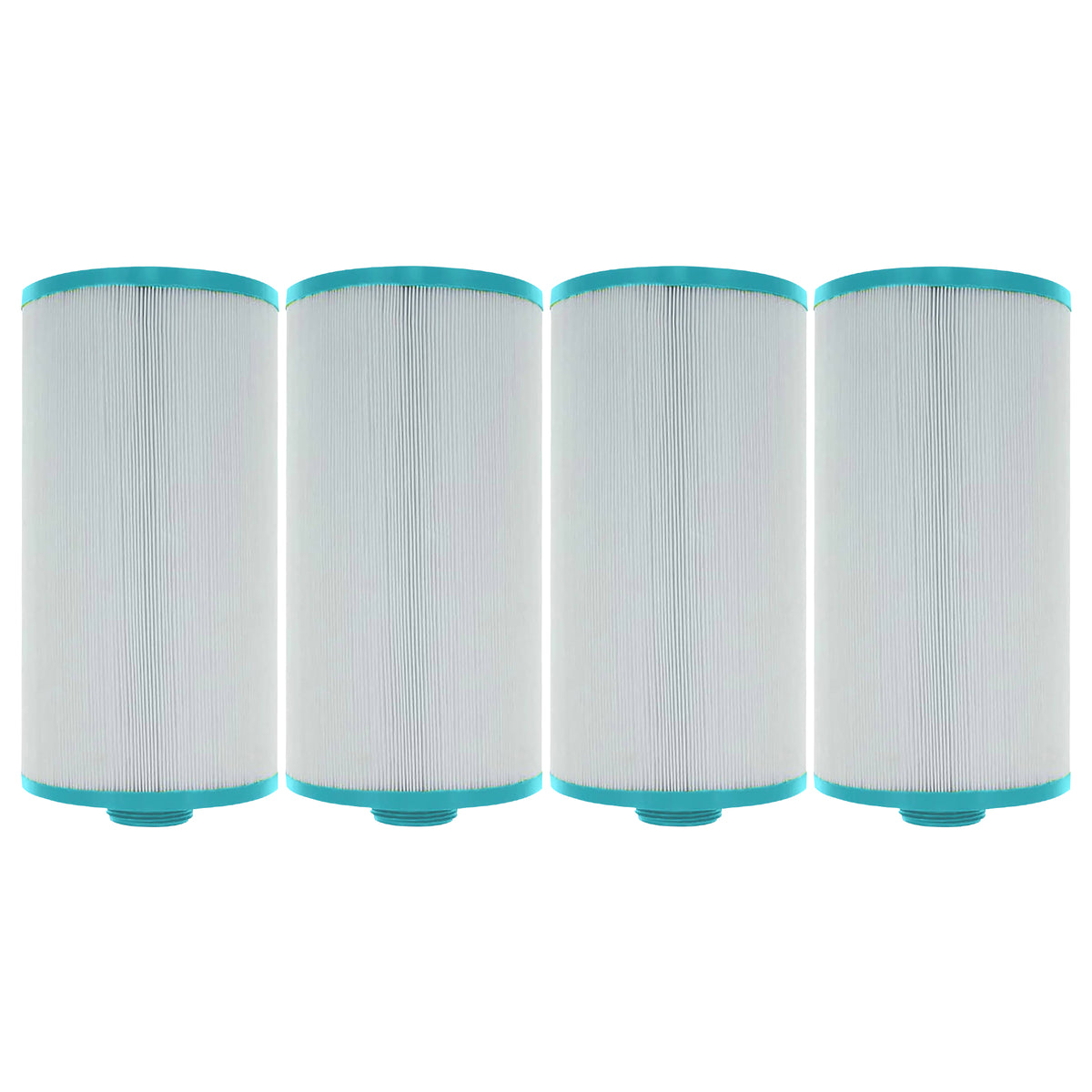 Hurricane 4 Pack HF5H45-01 Advanced Pool and Spa Filter Cartridge Replacement