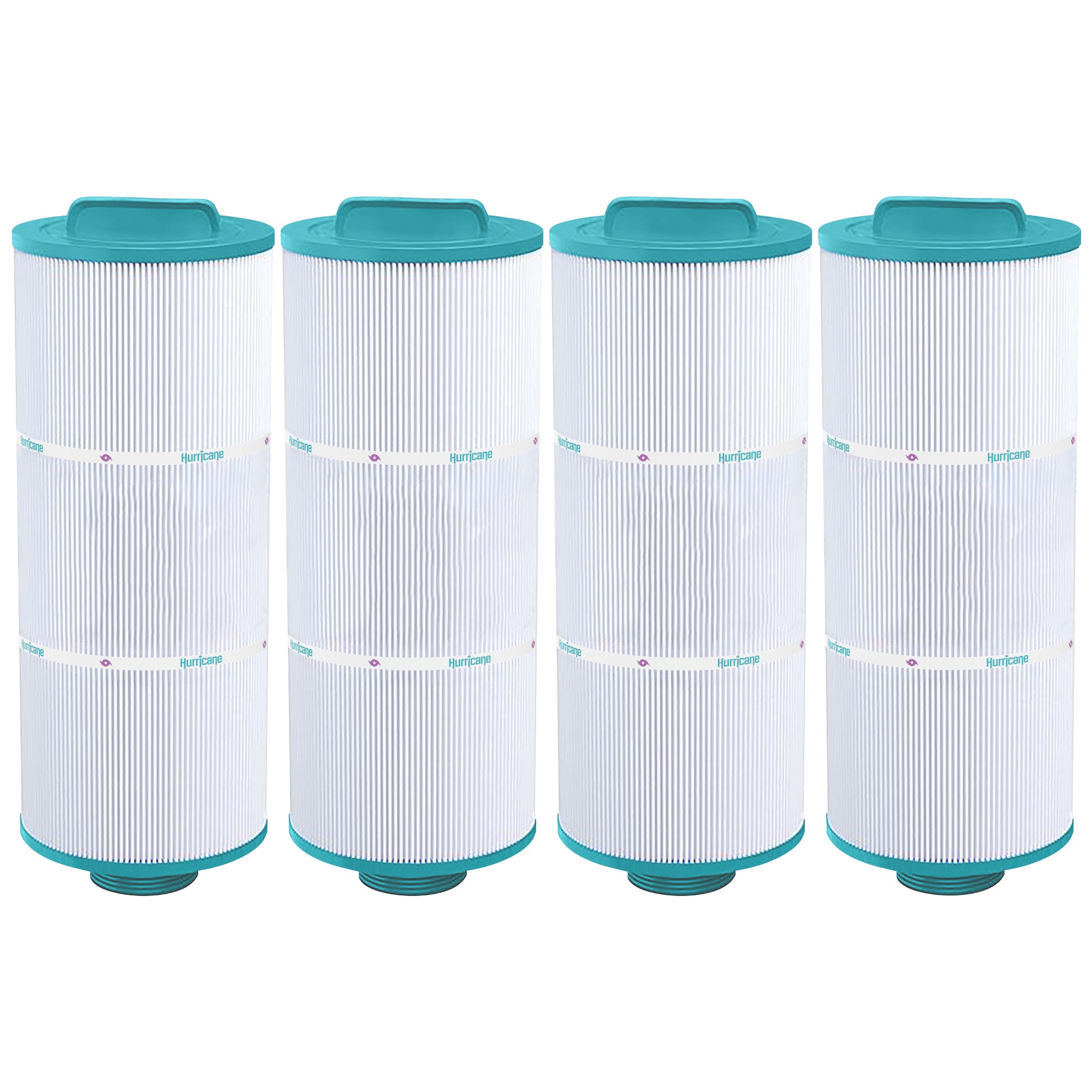 Hurricane 4 Pack HF5H502-01 Advanced Pool and Spa Filter Cartridge Replacement - VMInnovations