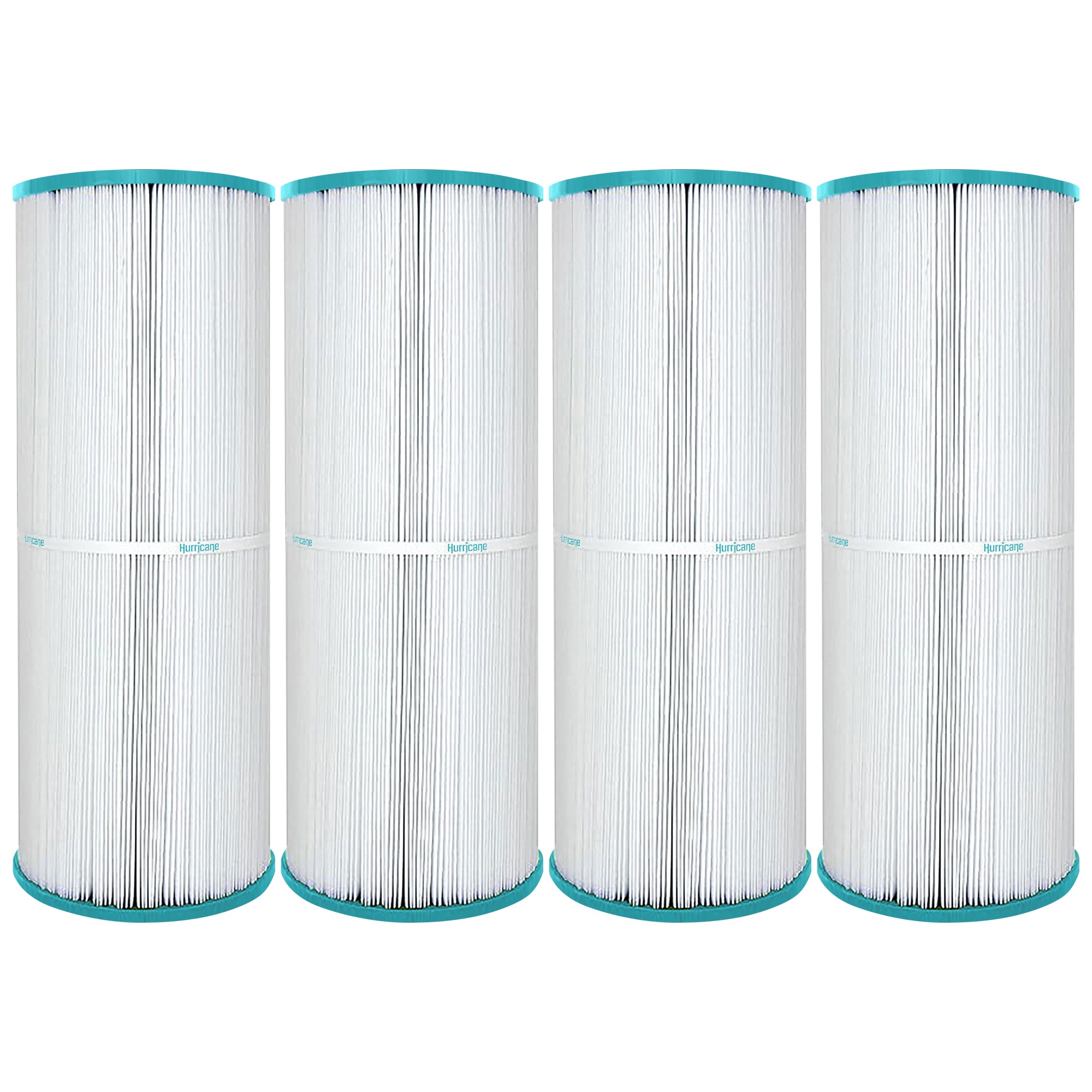 Hurricane 4 Pack HF5374-01 Advanced Pool and Spa Filter Cartridge Replacement