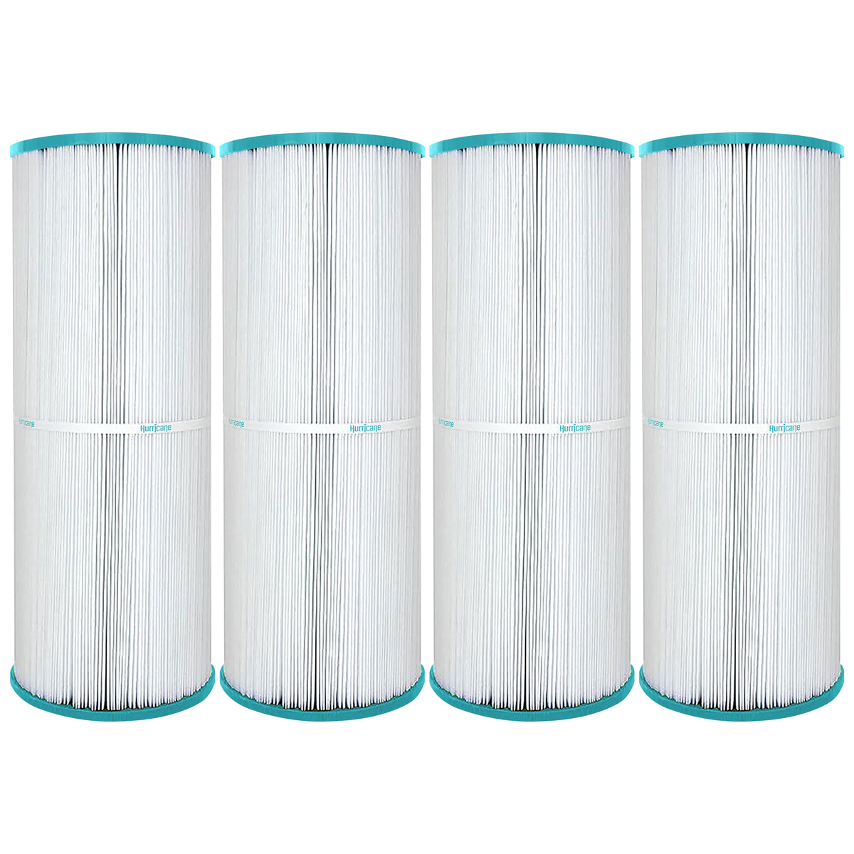 Hurricane 4 Pack HF5374-01 Advanced Pool and Spa Filter Cartridge Replacement