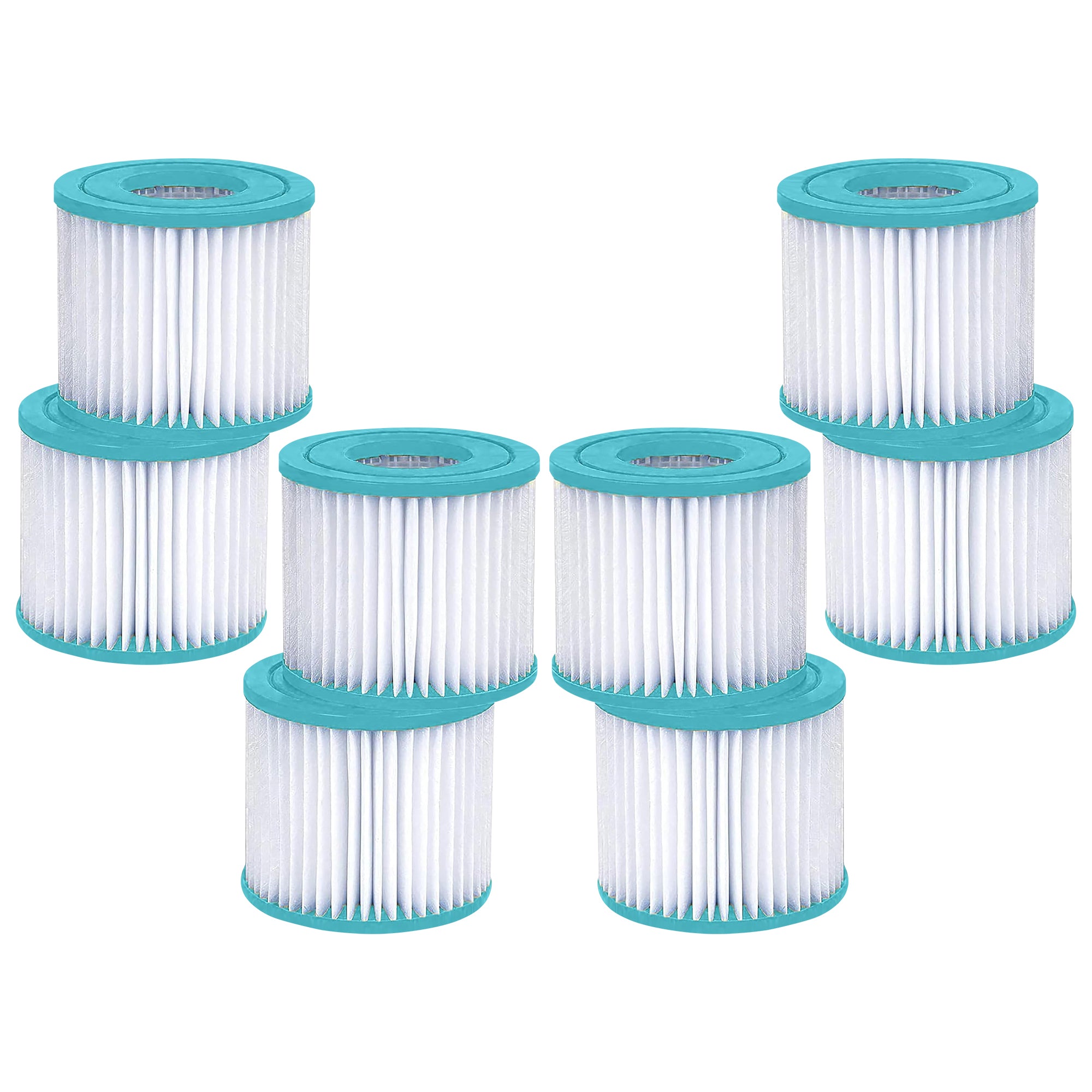 Hurricane 8 Pack HF4313-02 Advanced Pool and Spa Filter Cartridge Replacement