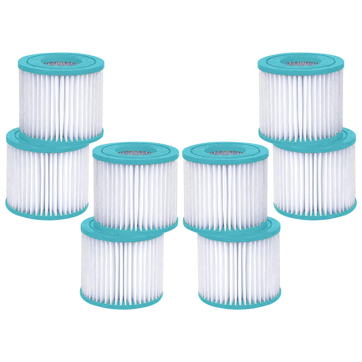 Hurricane 8 Pack HF4313-02 Advanced Pool and Spa Filter Cartridge Replacement