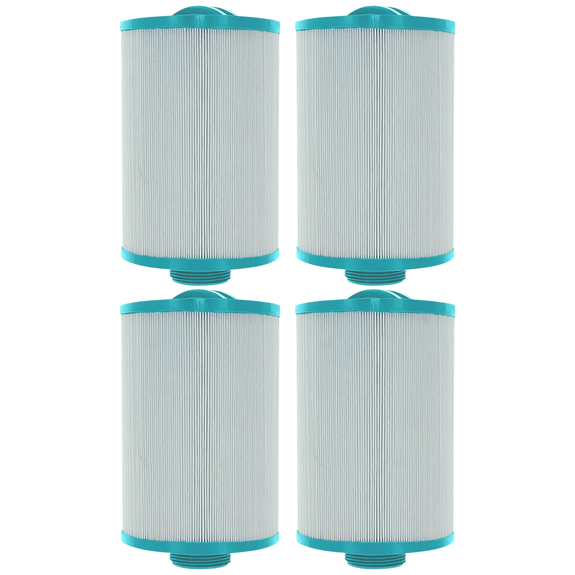 Hurricane 4 Pack HF4H20-01 Advanced Pool and Spa Filter Cartridge Replacement