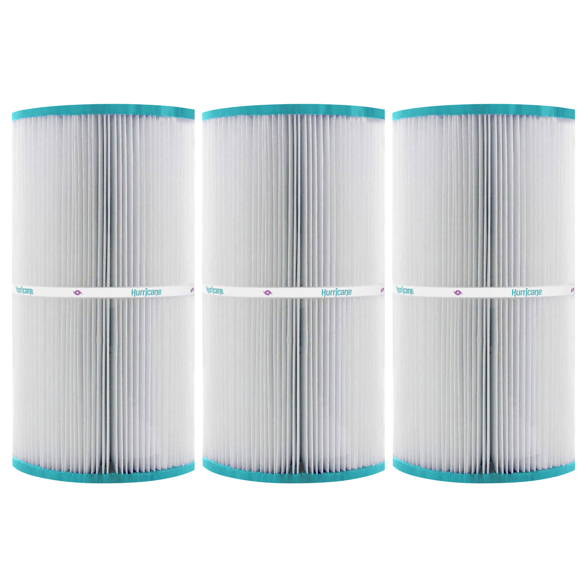 Hurricane 3 Pack HF5601-01 Advanced Pool and Spa Filter Cartridge Replacement