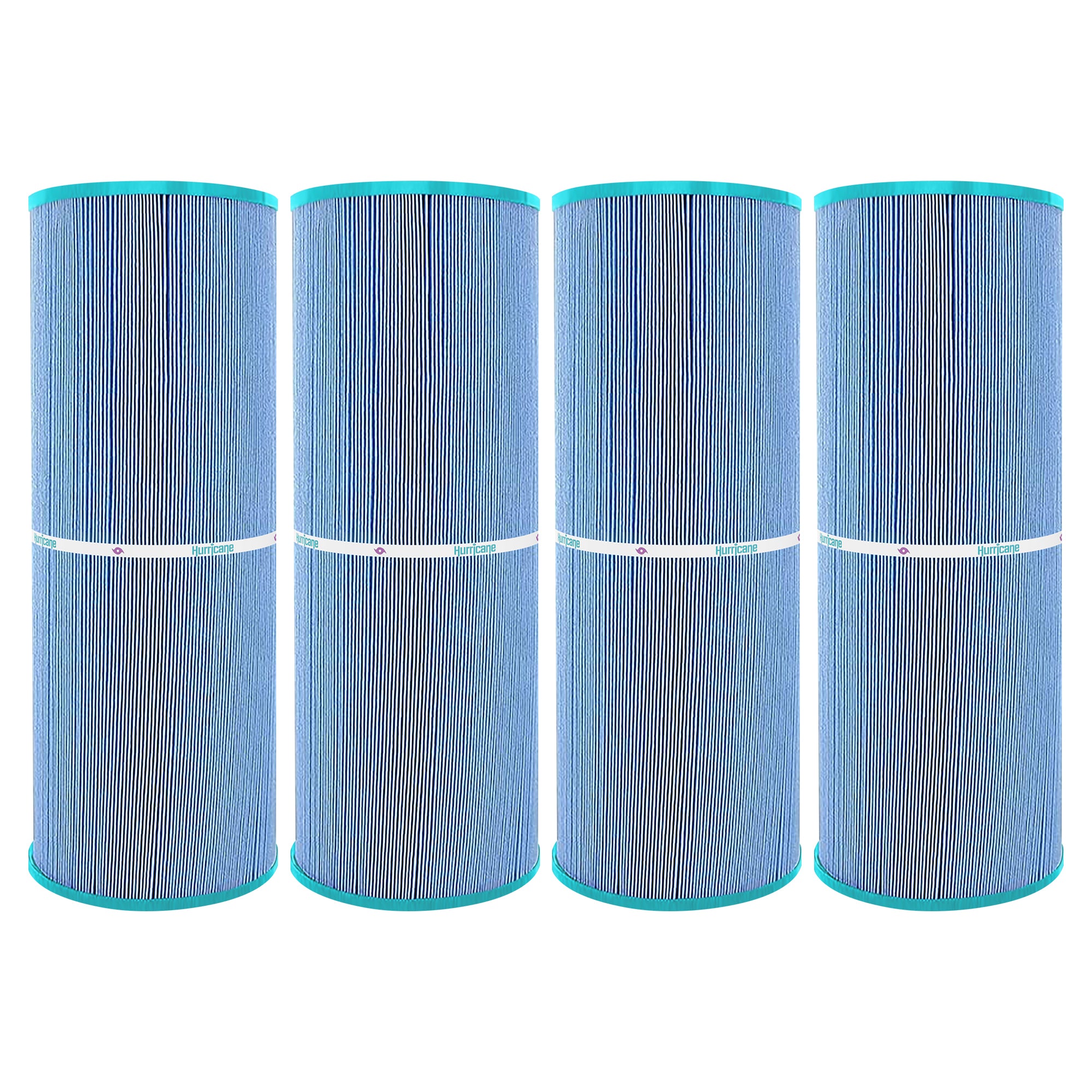 Hurricane 4 Pack HF5374-01M Elite Aseptic Pool Spa Filter Cartridge Replacement