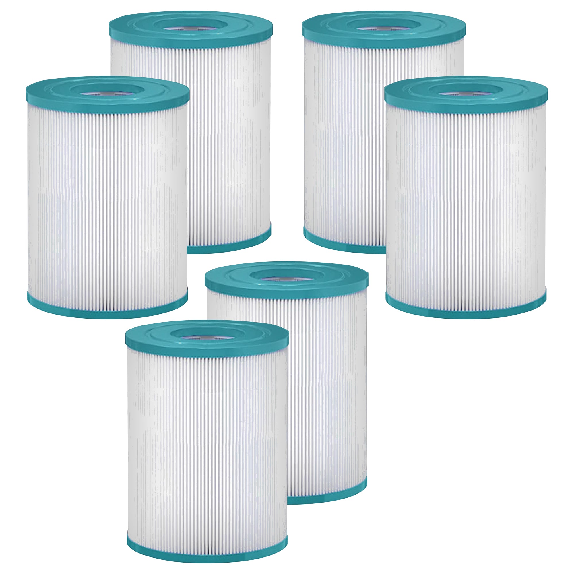 Hurricane 6 Pack HF4405-02 Advanced Pool and Spa Filter Cartridge Replacement - VMInnovations