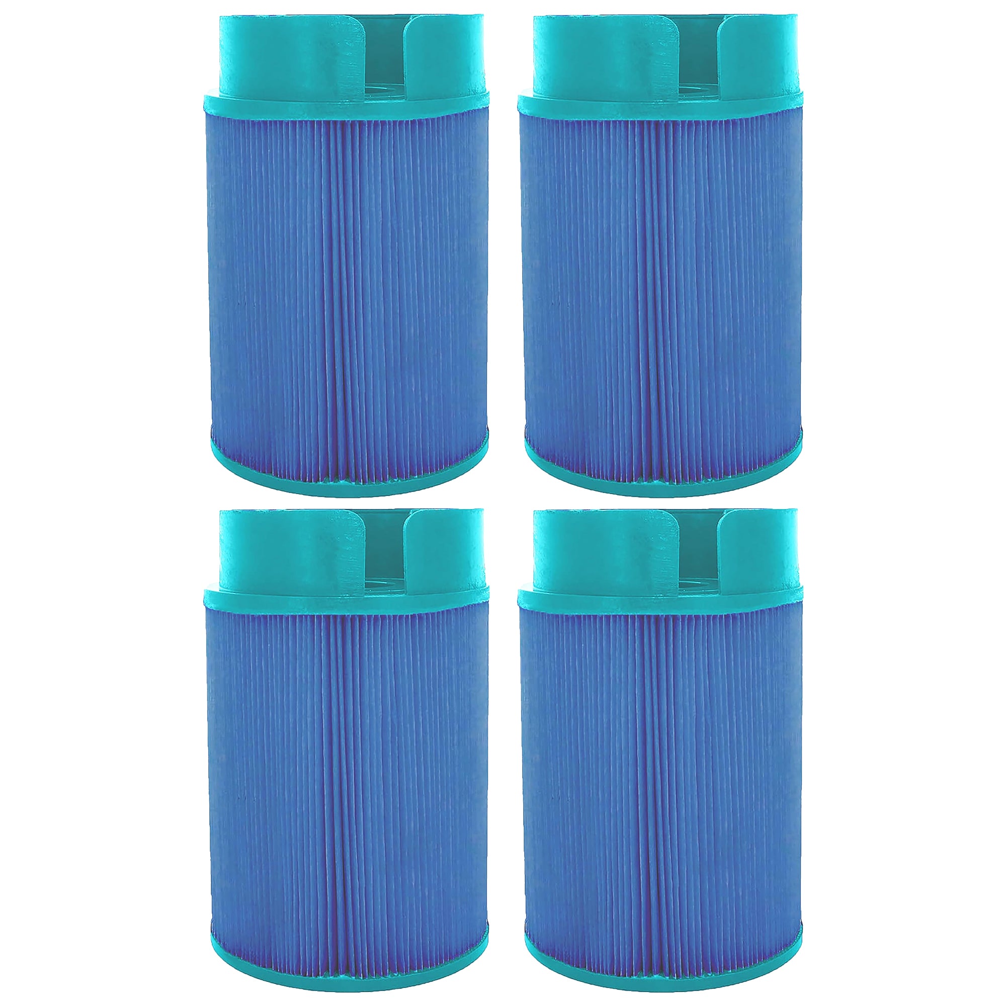 Hurricane 4 Pack HFSOFT09-01M Elite Aseptic Spa Filter Cartridge Replacement