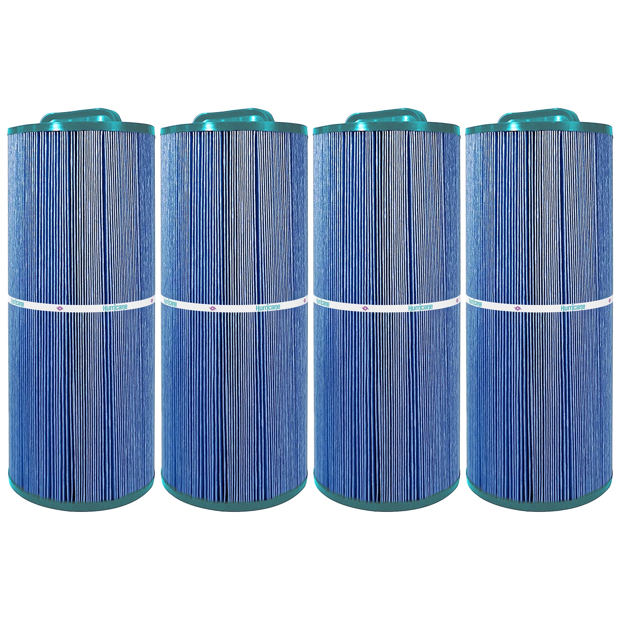 Hurricane 4 Pack HF5H502-01M Elite Aseptic Pool Spa Filter Cartridge Replacement - VMInnovations