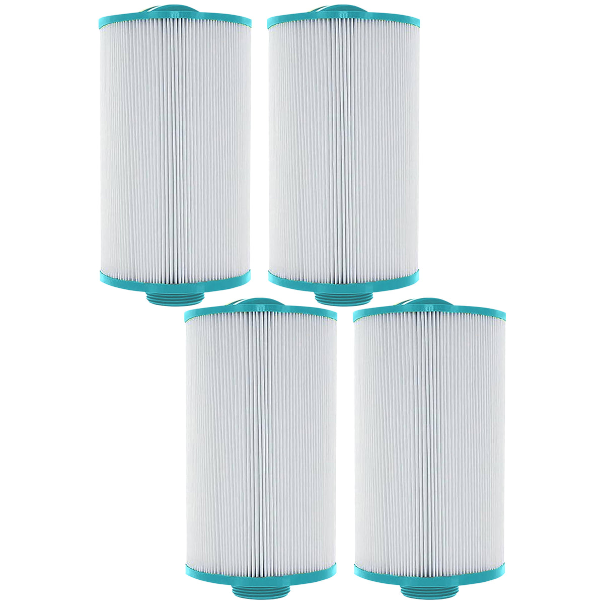 Hurricane 4 Pack HF4H21-01 Advanced Pool and Spa Filter Cartridge Replacement - VMInnovations