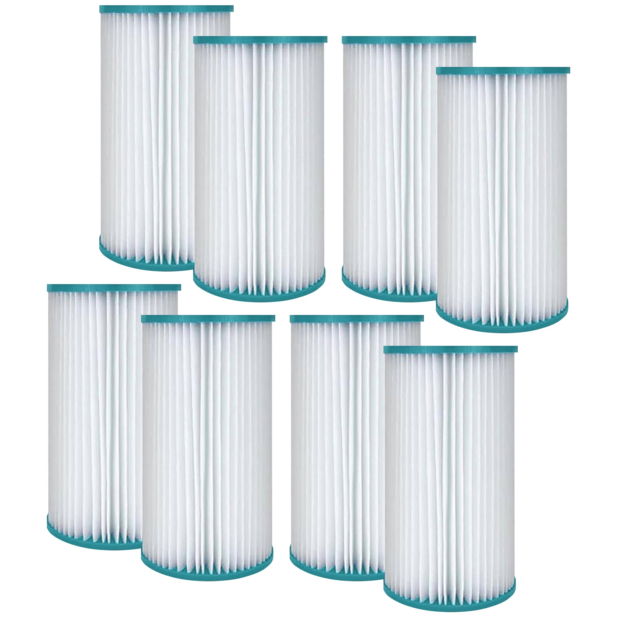 Hurricane 8 Pack HF4607-02 Advanced Pool and Spa Filter Cartridge Replacement