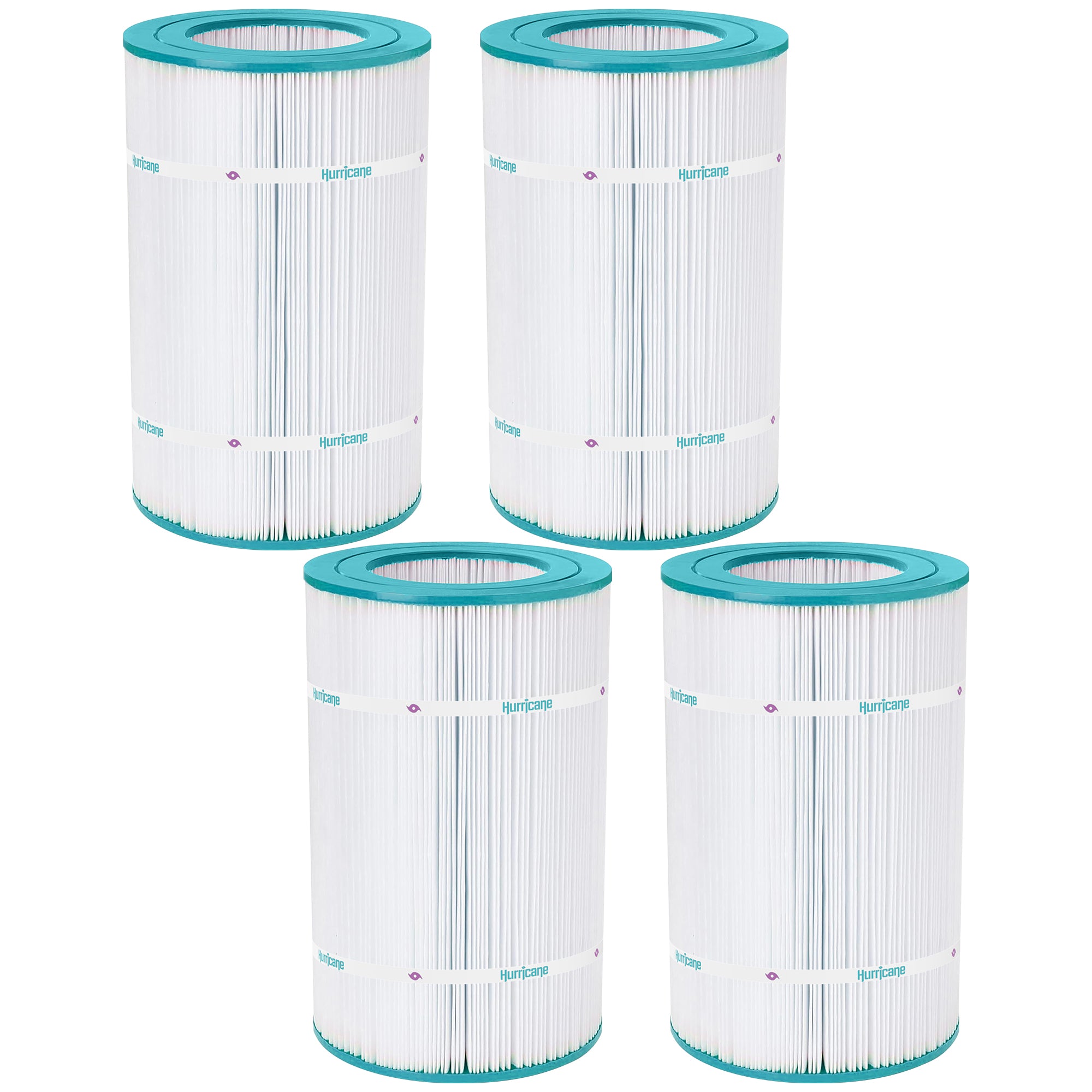 Hurricane 4 Pack HF9407-01 Advanced Pool and Spa Filter Cartridge Replacement - VMInnovations