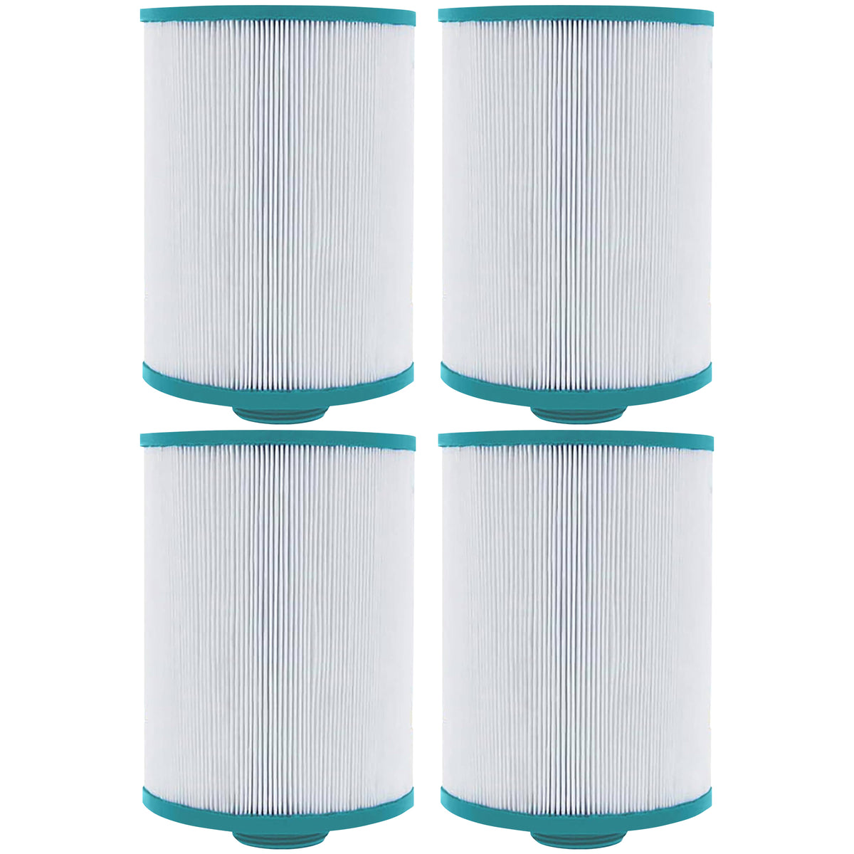 Hurricane 4 Pack HF4H22-01 Advanced Pool and Spa Filter Cartridge Replacement